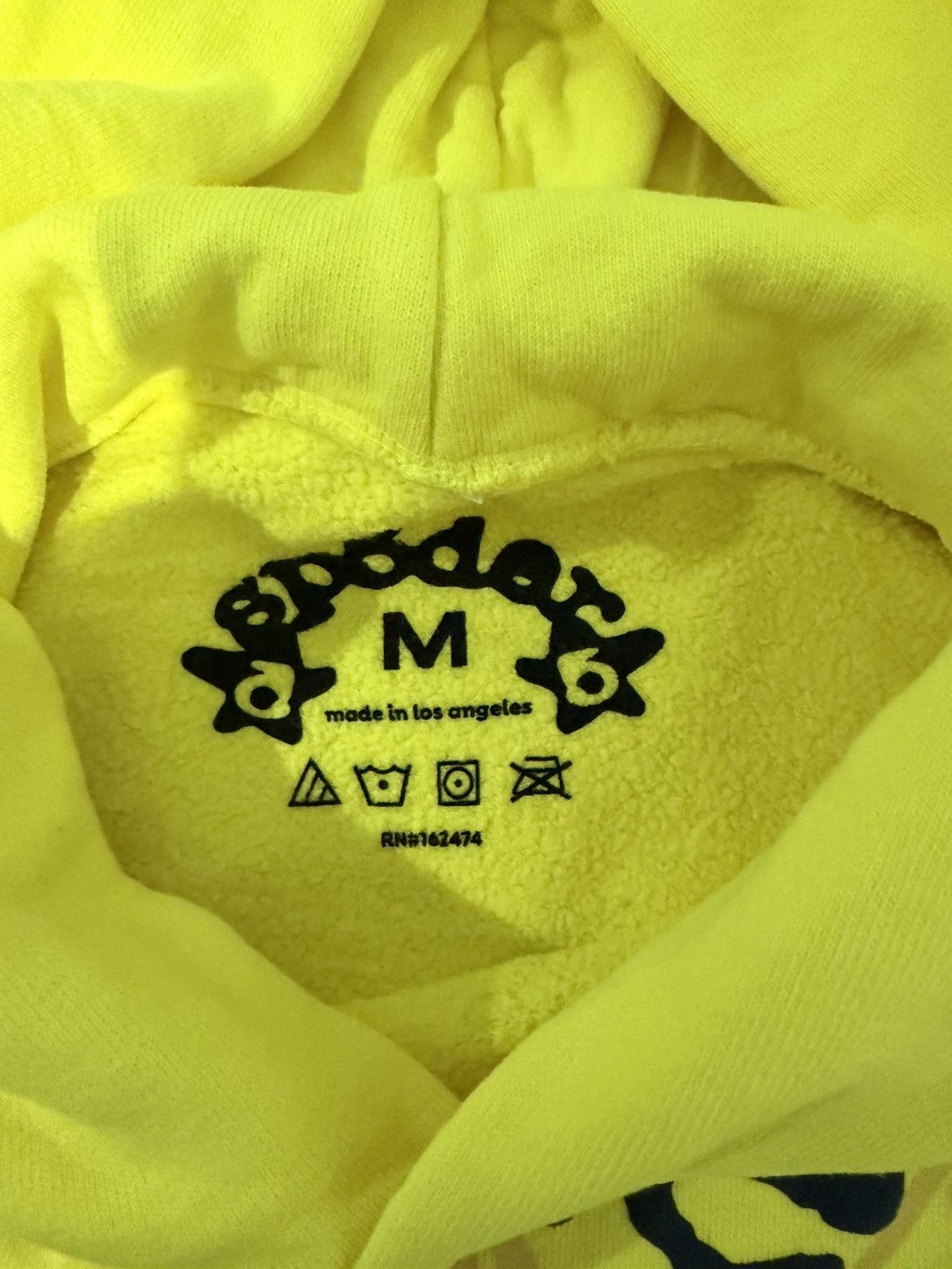 Sp5der SP5DER YELLOW LEGACY HOODIE Size US M / EU 48-50 / 2 - 6 Thumbnail