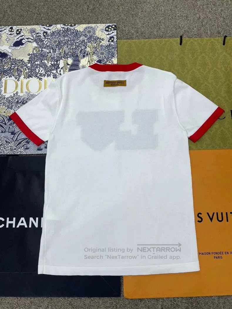 Louis Vuitton LV Colorblock Logo Knit Short Sleeve. Size US S / EU 44-46 / 1 - 3 Thumbnail