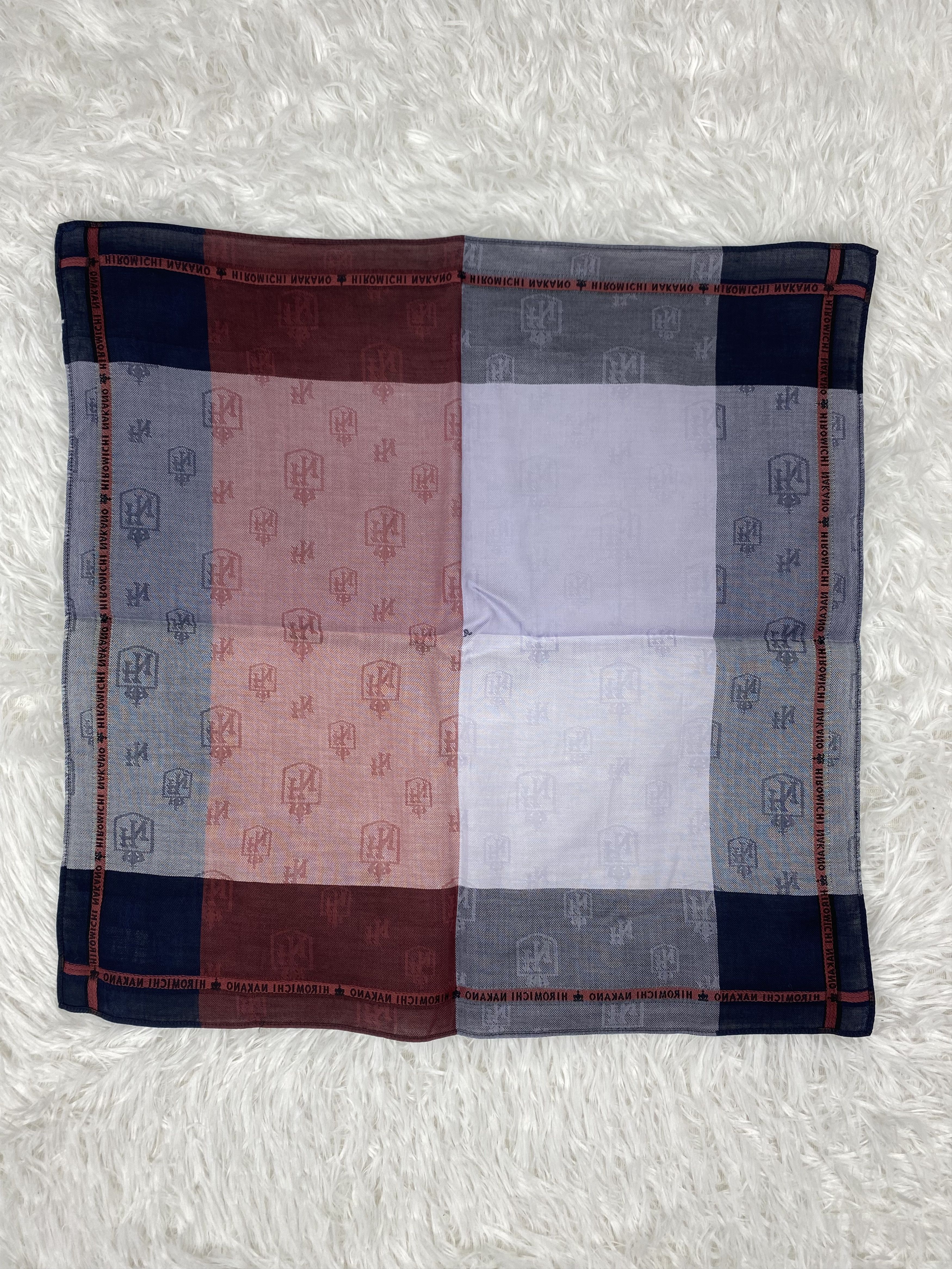 Japanese Brand × Vintage Vintage Hiromichi Nakano Handkerchief Neckerchief PH0817 Size ONE SIZE - 4 Thumbnail