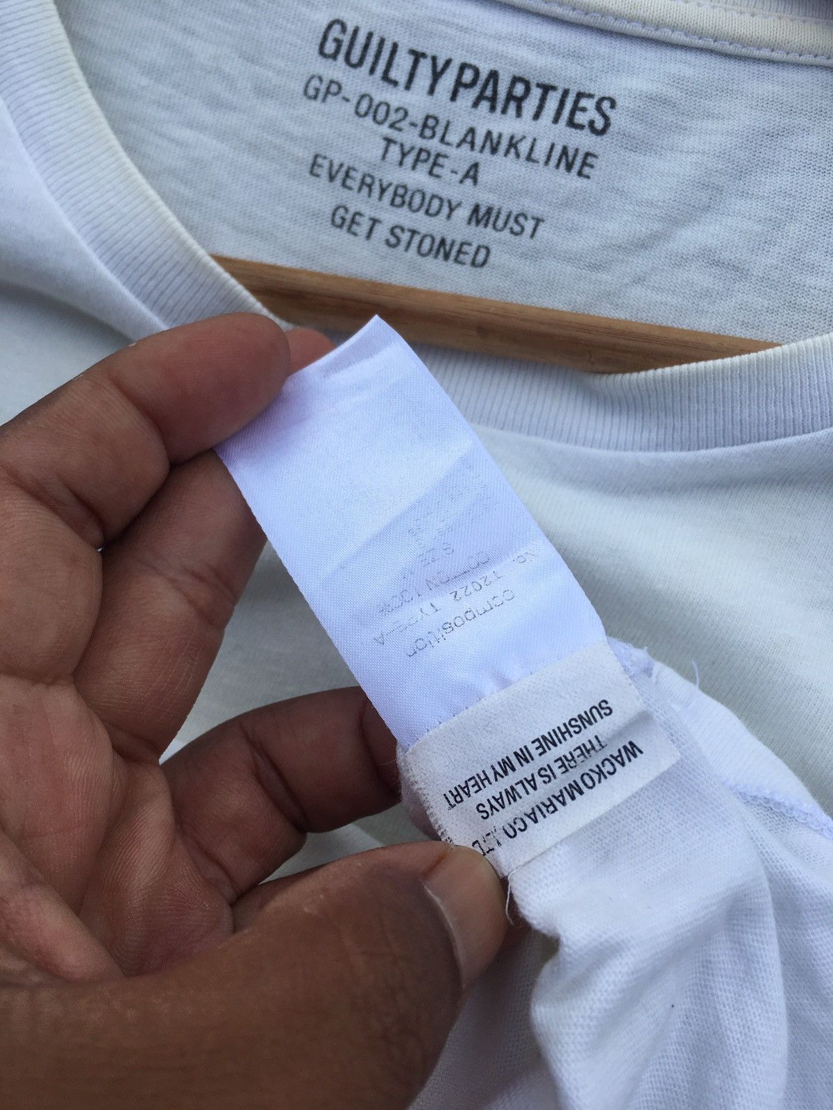 Wacko Maria Rare Vintage The Guilty Parties Everbody Must Get Stone Tee Size US M / EU 48-50 / 2 - 12 Thumbnail