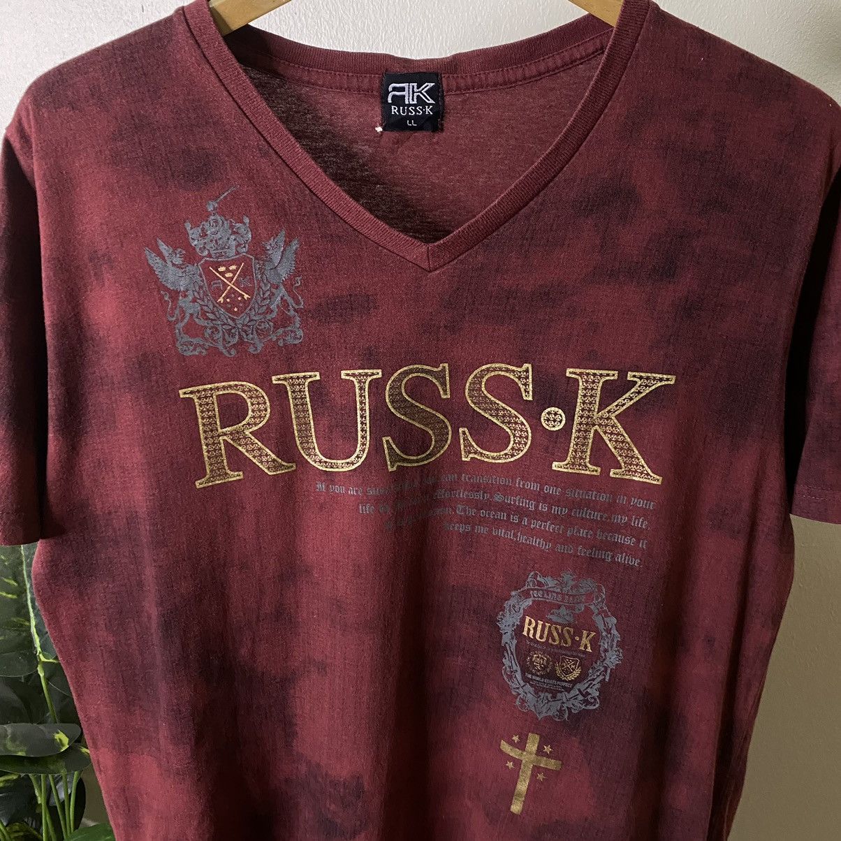 If Six Was Nine × Japanese Brand × Seditionaries Russ K Seditionaries Poem Cyber Gothic Grunge Punk Tee Size US L / EU 52-54 / 3 - 2 Thumbnail