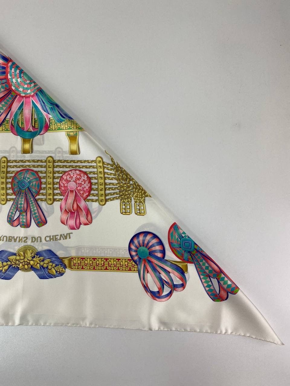 Hermes Hermes 90s Les Rubans Du Cheval scarf Size ONE SIZE - 14 Thumbnail
