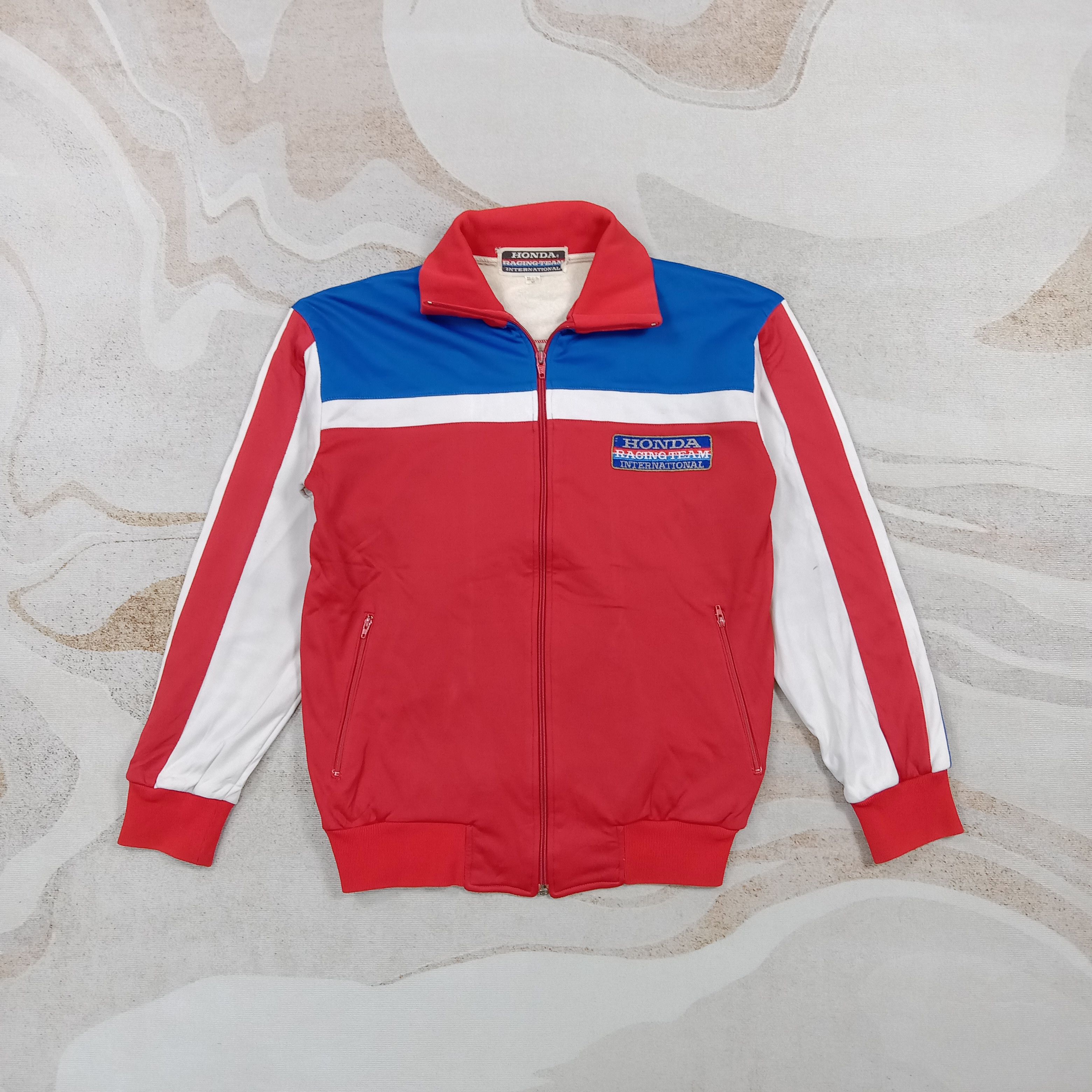 Honda Vintage 90's Honda Racing Team Sweater Jacket Size US S / EU 44-46 / 1 - 3 Thumbnail