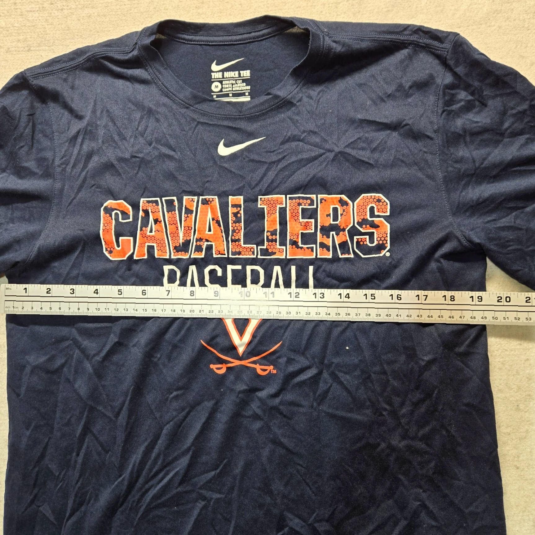 Nike Nike Shirt UVA Blue Swoosh Golf Virginia Cavaliers Adult Women M Blue Nike Shirt UVA Virginia Cavaliers Adult Women M Blue Swoosh Golf College Sports Size M / US 6-8 / IT 42-44 - 5 Thumbnail