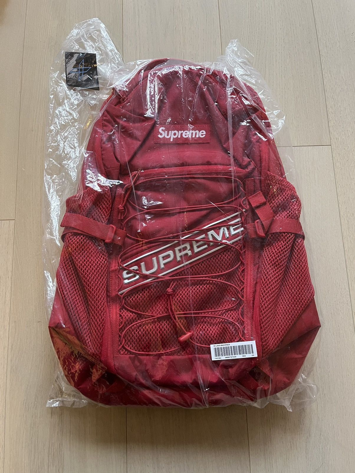 image of Supreme Fw23 Backpack Red - , Men's