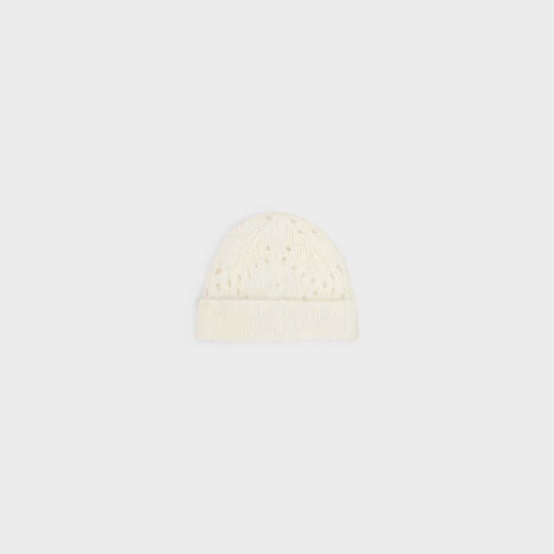 Celine o1w1db11225 2AH2A798X Size: XS / Hat / Cap in Ivory Size ONE SIZE - 2 Thumbnail
