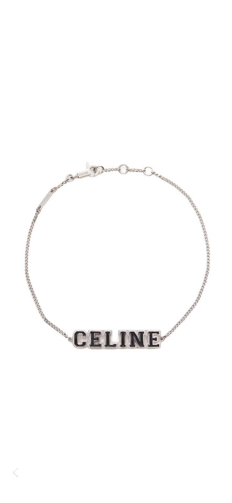 image of Celine Celine Université Bracelet in Silver, Men's