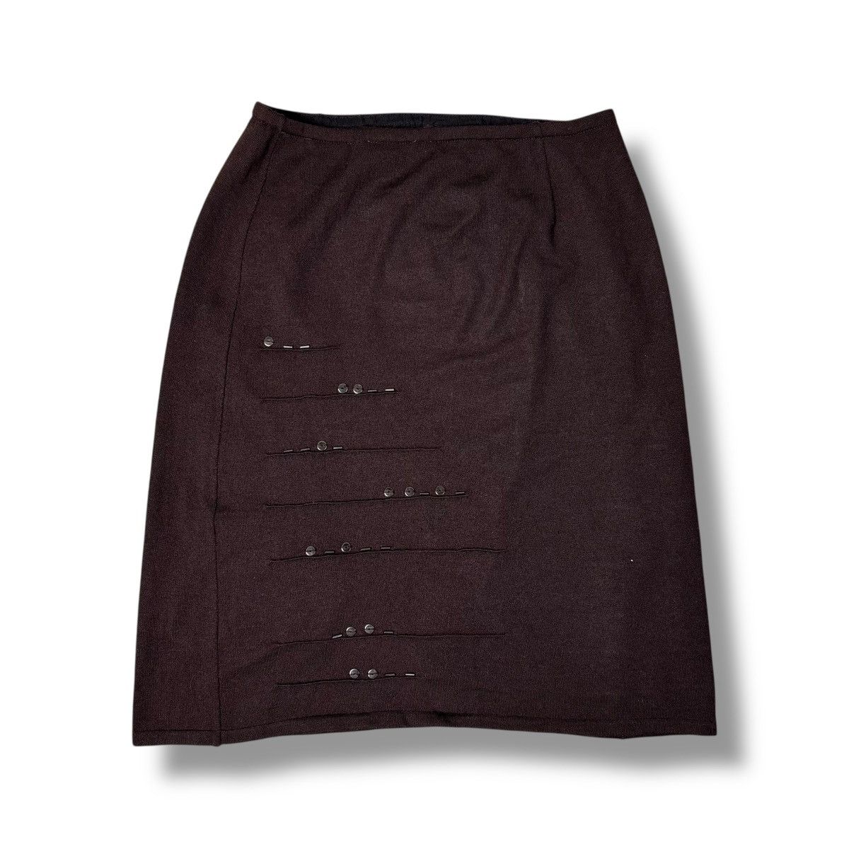 Fendi Fendi Office Midi Skirt Size 30" / US 8 / IT 44 - 1 Thumbnail