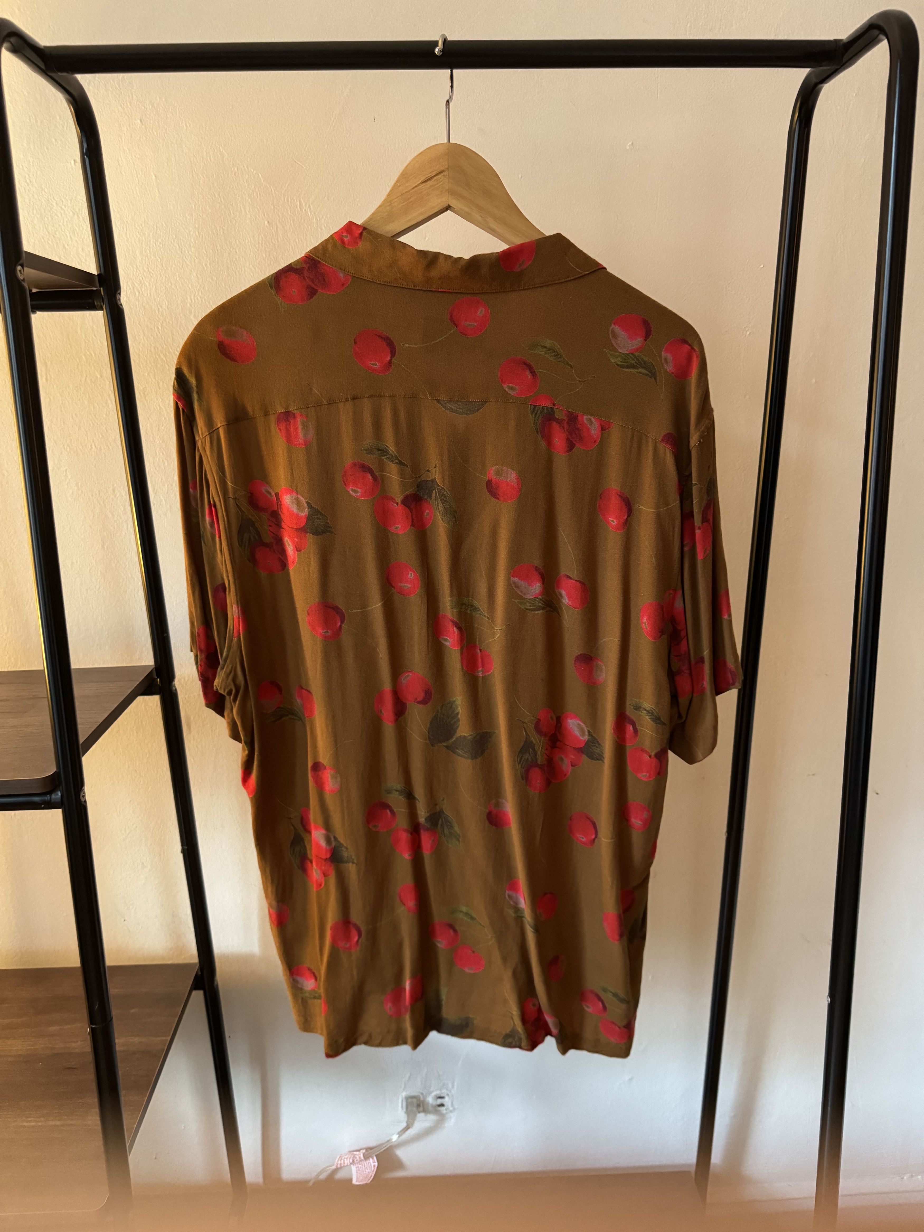 Supreme Cherry Rayon Shirt Size US L / EU 52-54 / 3 - 4 Thumbnail