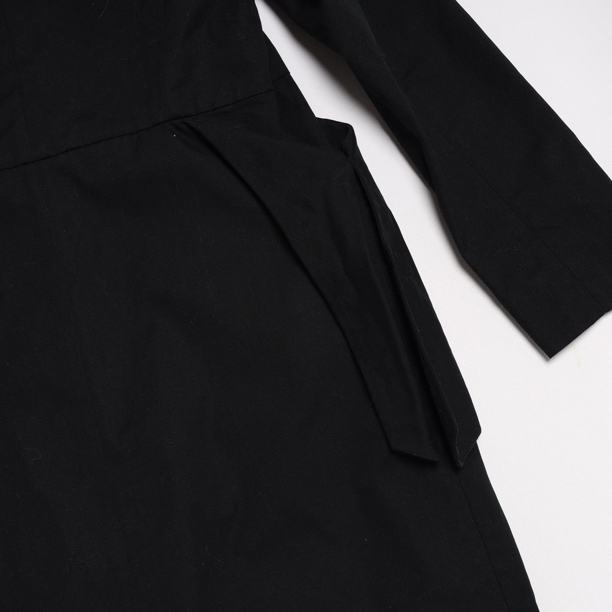 Marni Marni Cotton Open Coat Black With Pockets Long Blazer Jacket Size XS / US 0-2 / IT 36-38 - 20 Thumbnail