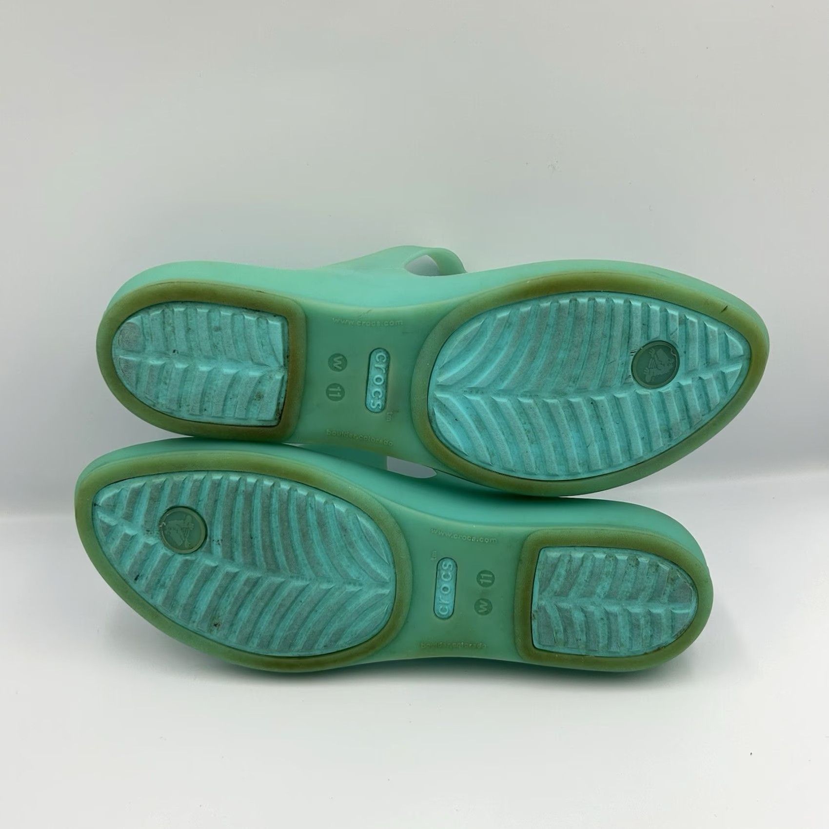 Crocs Crocs Rio Flip Sandal Women Teal 11 Thong Flat Comfort Lightweight Breathable Rubber Summer Beach Shoes Size US 11 / IT 41 - 8 Thumbnail