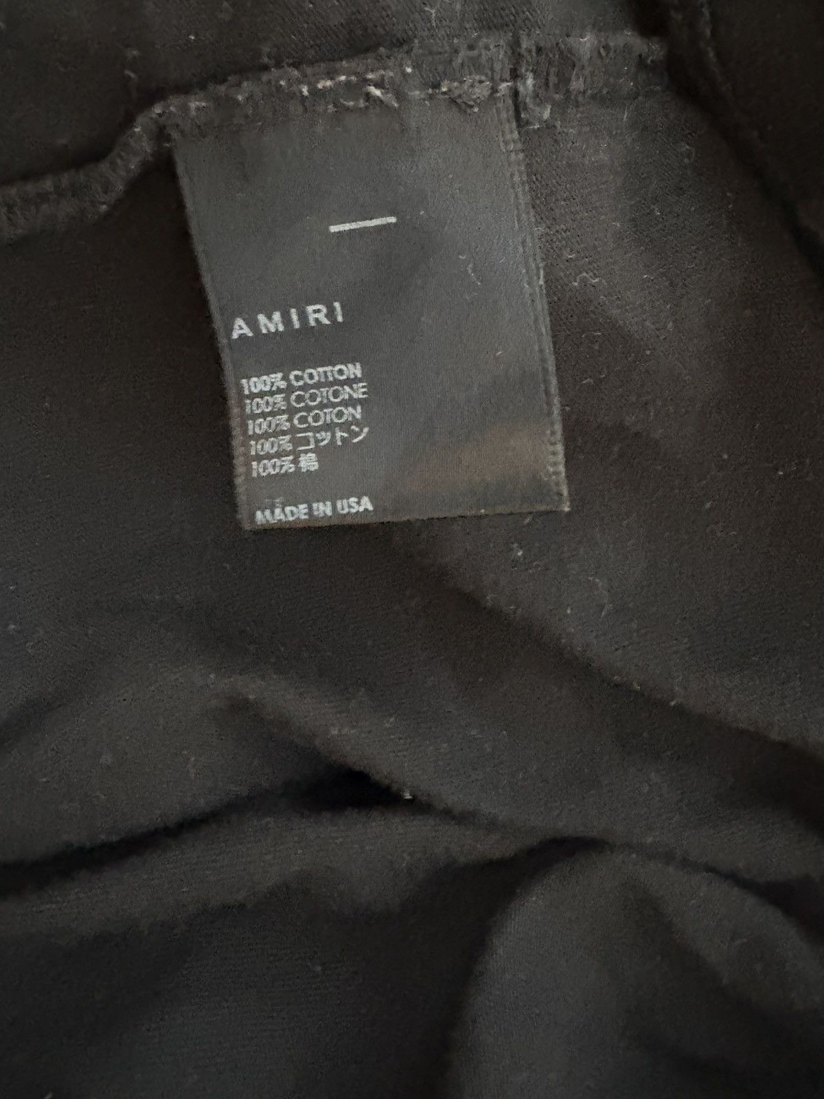 Amiri Amiri Logo Tee Size US L / EU 52-54 / 3 - 4 Thumbnail