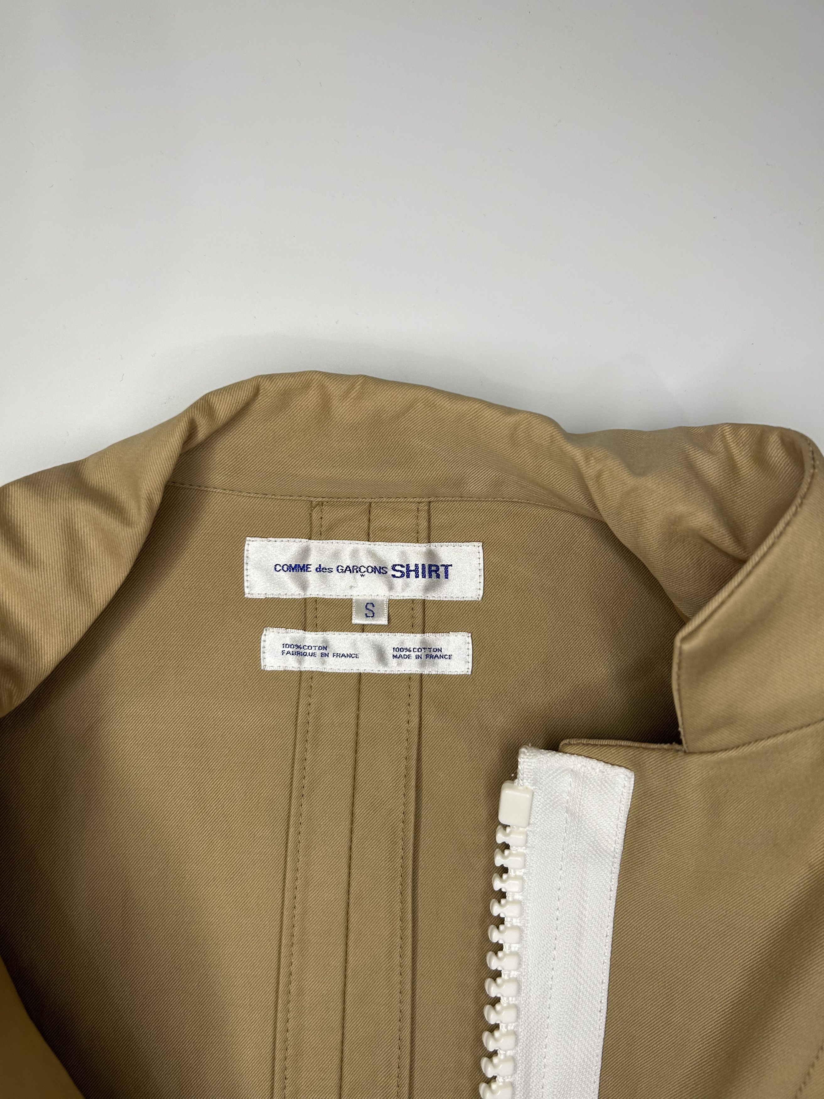 Comme des Garcons Comme des Garçons Shirt Big Zip Blazer (1336) Size US S / EU 44-46 / 1 - 3 Thumbnail