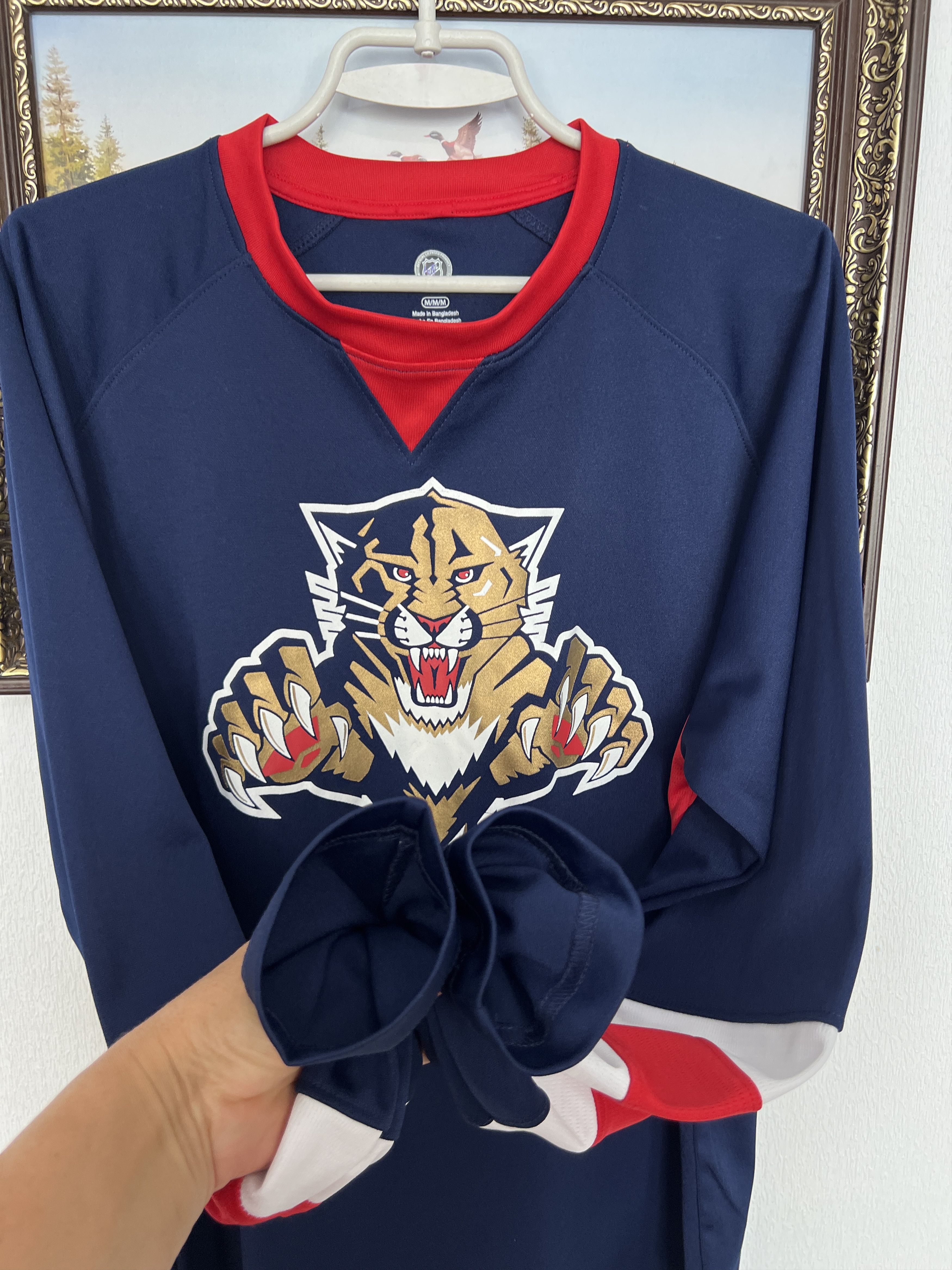Vintage NHL Florida Panthers Blue Mens Jersey Ice Hockey Shirt Rare Size US M / EU 48-50 / 2 - 5 Thumbnail