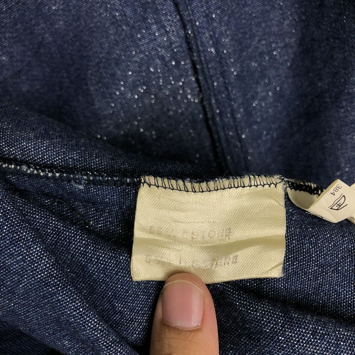 Bally VINTAGE BALLY U COLLECTION DENIM WESTERN JACKET MADE IN ITLY Size US L / EU 52-54 / 3 - 14 Thumbnail