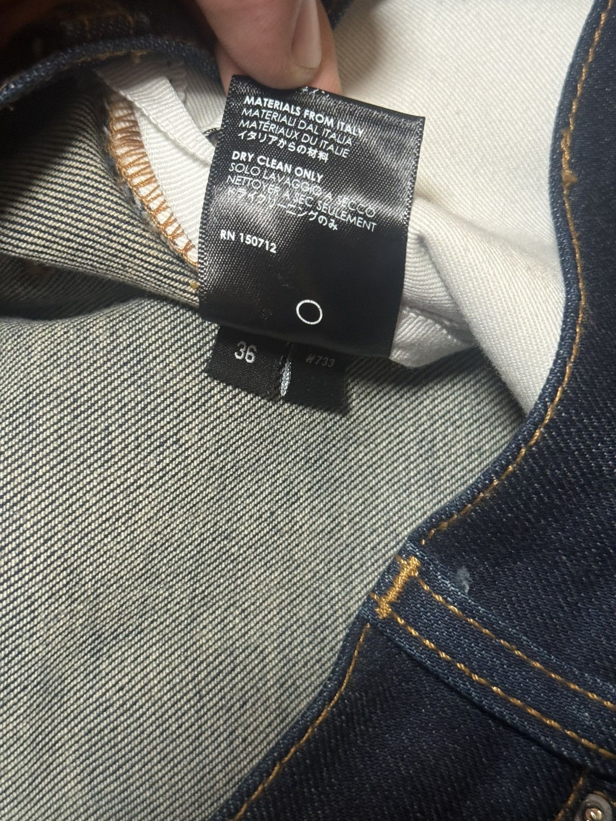 Amiri Amiri Stack Selvedge Denim (Blue) — Great Condition Size US 36 / EU 52 - 5 Thumbnail