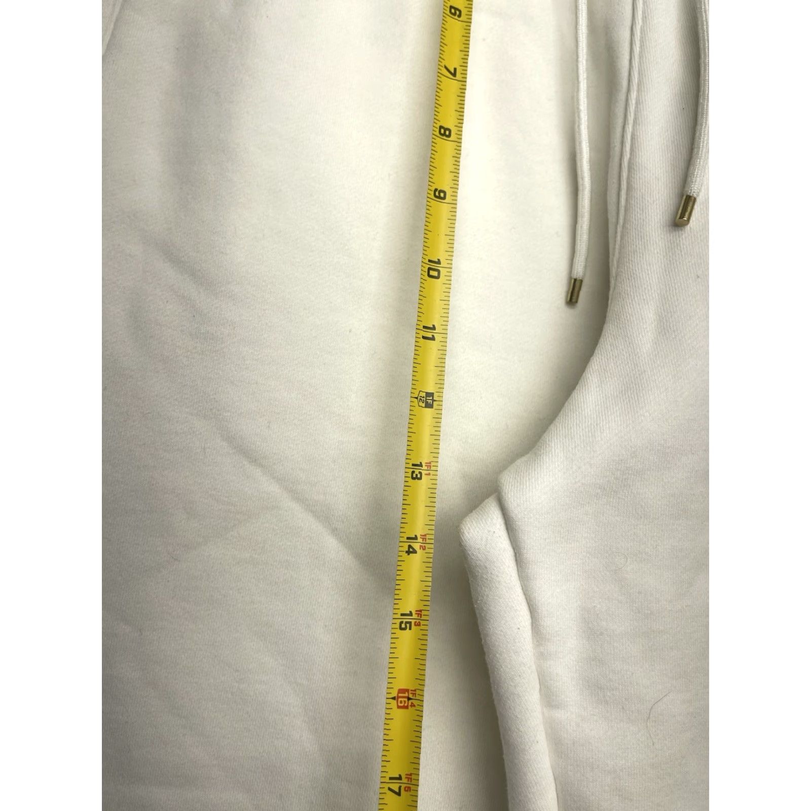 Nike VINTAGE Nike Jordan Sweatpants Womens XL Baggy White Fleece Thick Flight Jogger Sports Y2K Size 40" / US 18 - 6 Thumbnail
