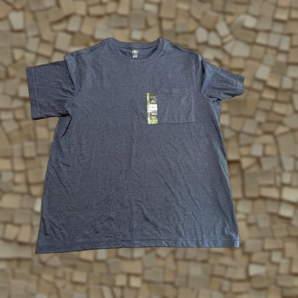 Athletic Works Athletic Works Shirt Men XL Gray Dri Works Short Sleeve NWT Size US XL / EU 56 / 4 - 1 Thumbnail