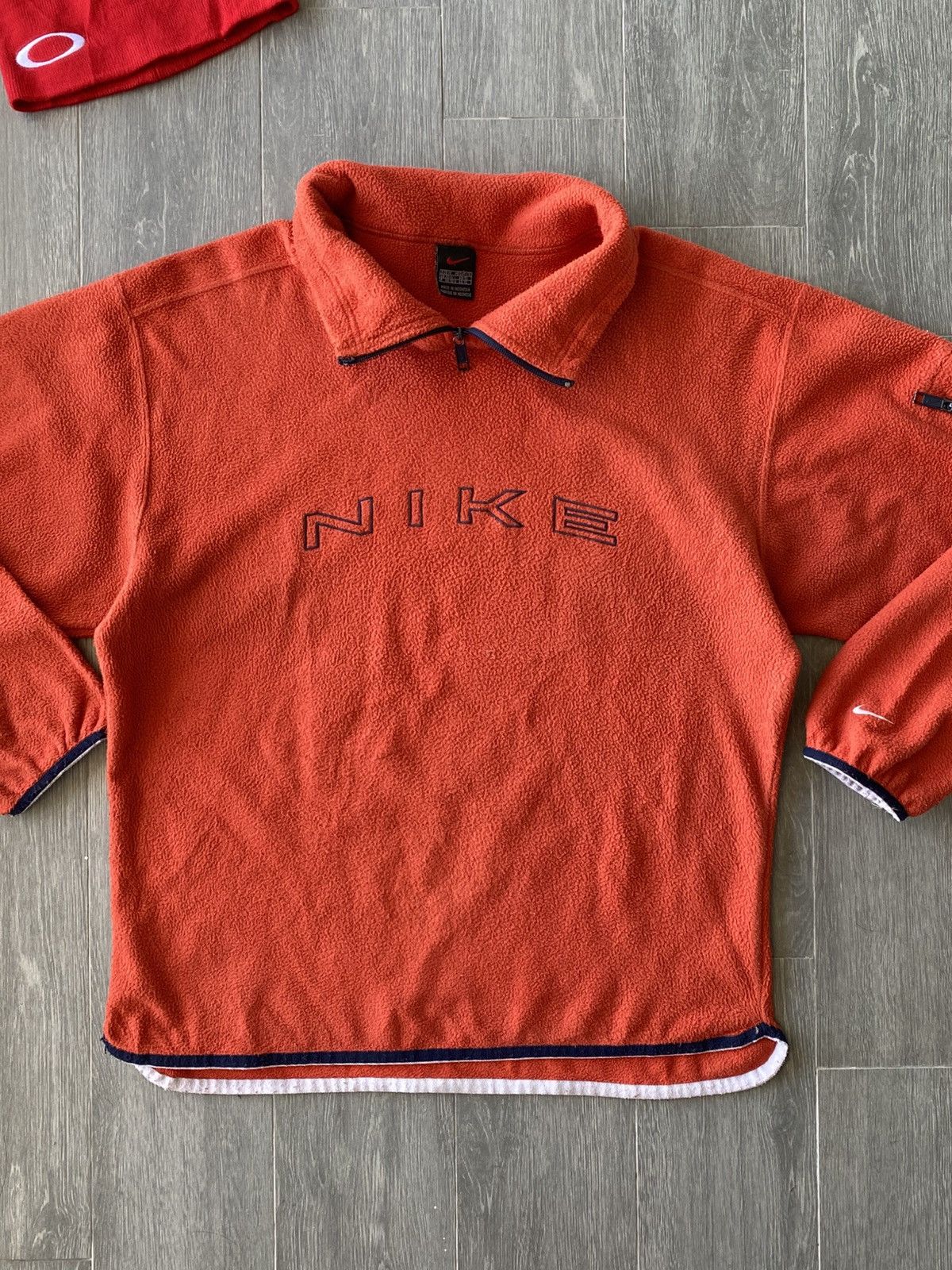 Nike × Nike ACG × Vintage Vintage Nike SpellOut Fleece Pullover Size US M / EU 48-50 / 2 - 1 Thumbnail