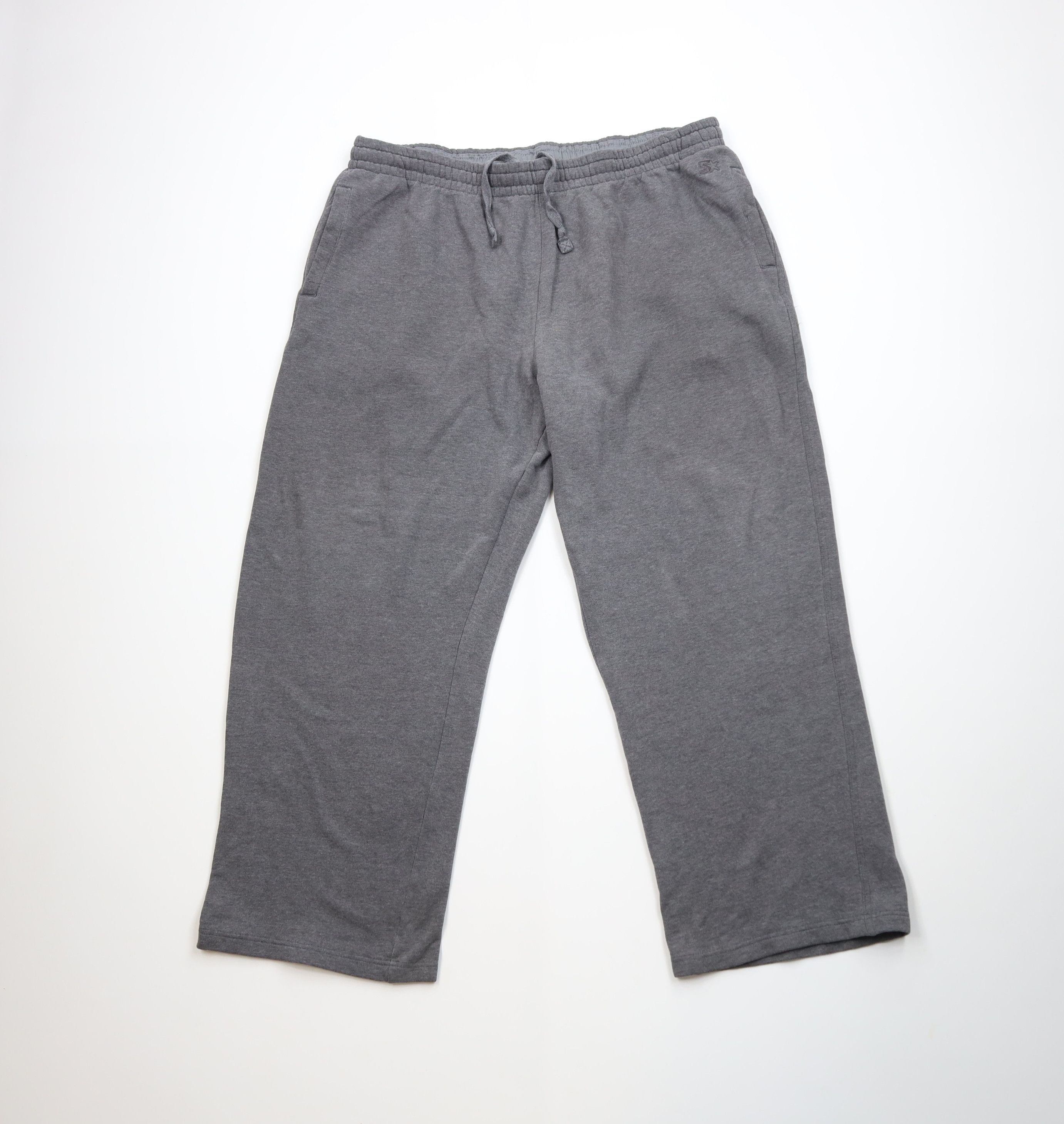 Starter Vintage Starter Heavyweight Wide Leg Sweatpants Heather Gray Size US 38 / EU 54 - 1 Thumbnail