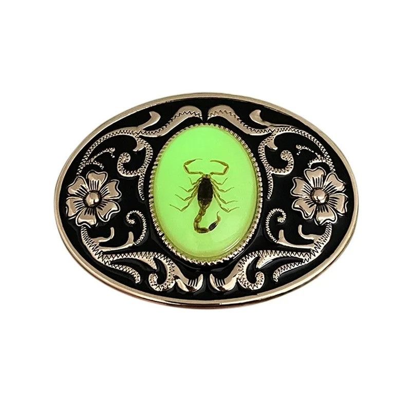 Vintage Glow Scorpion Belt Buckle Size ONE SIZE - 1 Thumbnail