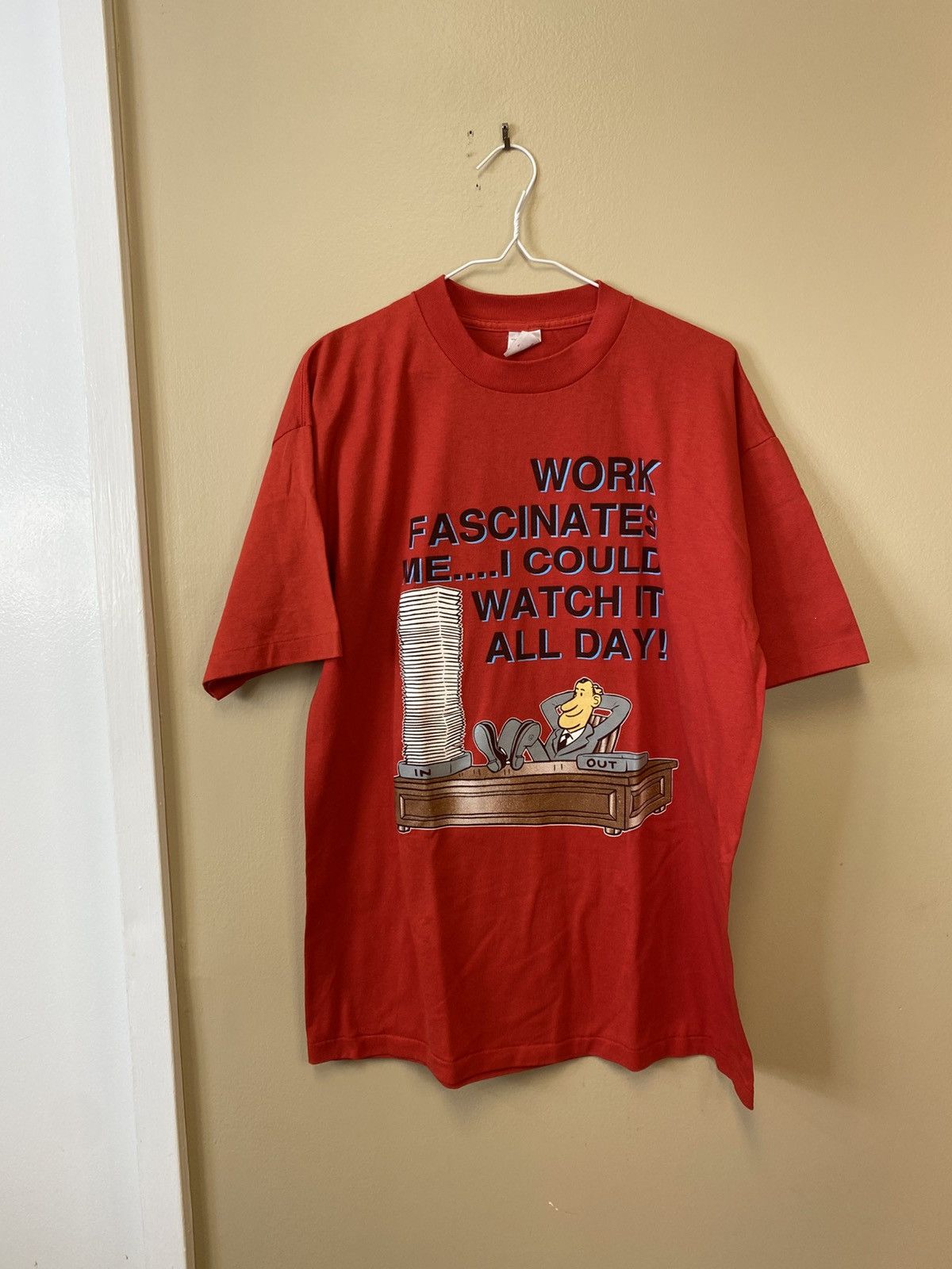 Vintage Work Fascinates Me T-Shirt Size US XL / EU 56 / 4 - 1 Thumbnail