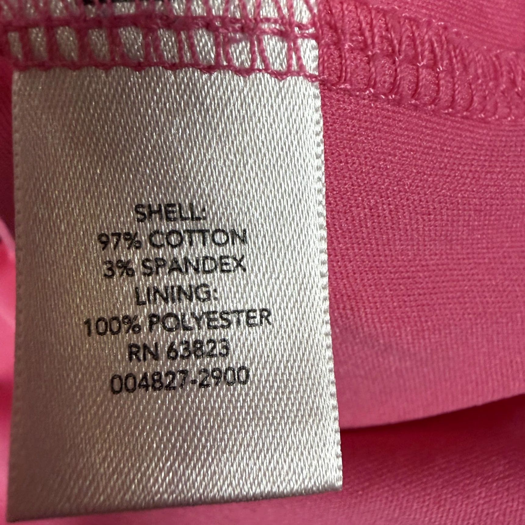 Vintage VINTAGE CJ Banks T-Shirt Womens 3X Plus Pink Eyelet Textured Stripe Minimalist Boho Size XXL / US 16-18 / IT 52-54 - 5 Thumbnail