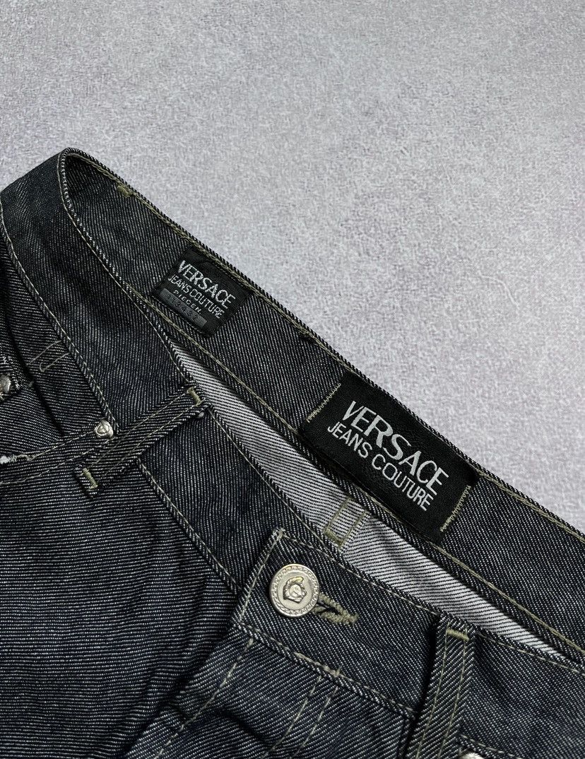 Versace × Vintage Vintage Versace Gray Denim Jeans Y2K 30 Size US 30 / EU 46 - 5 Thumbnail