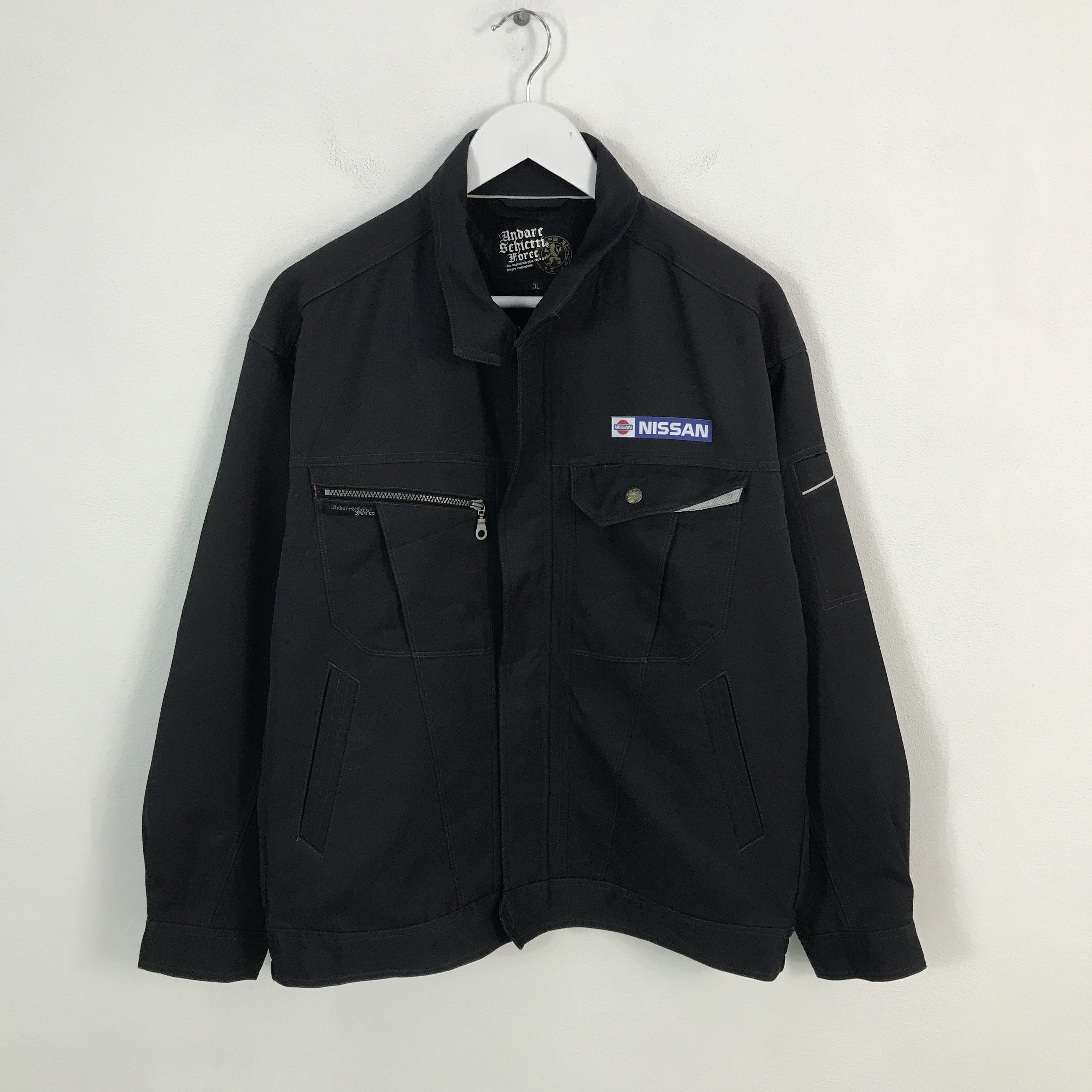 Japanese Brand Nissan racing work uniform jacket Size US XL / EU 56 / 4 - 2 Thumbnail
