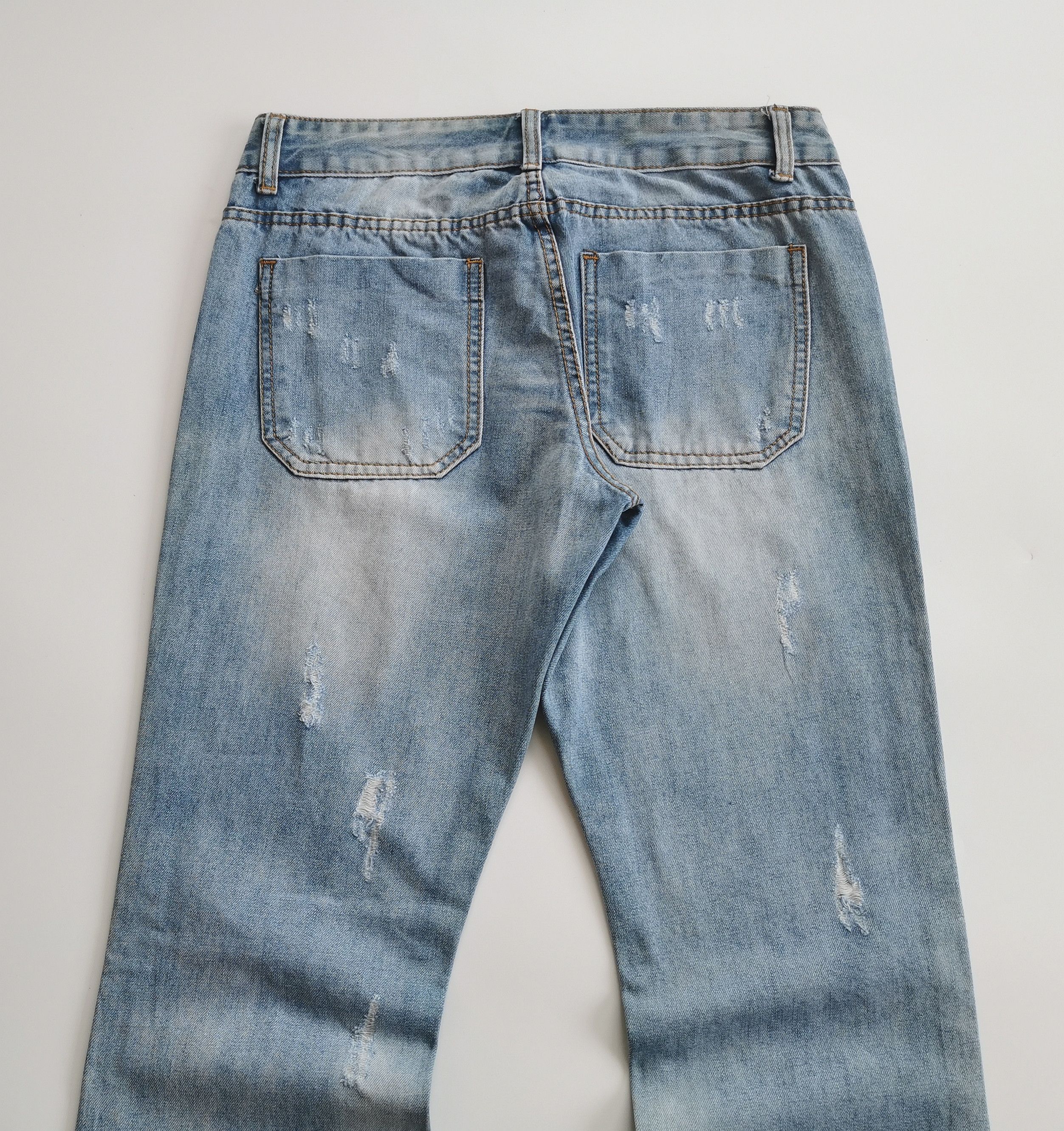Other The Skinnier You" Distressed Flare Bell Bottom Jeans LGB Size US 30 / EU 46 - 4 Thumbnail