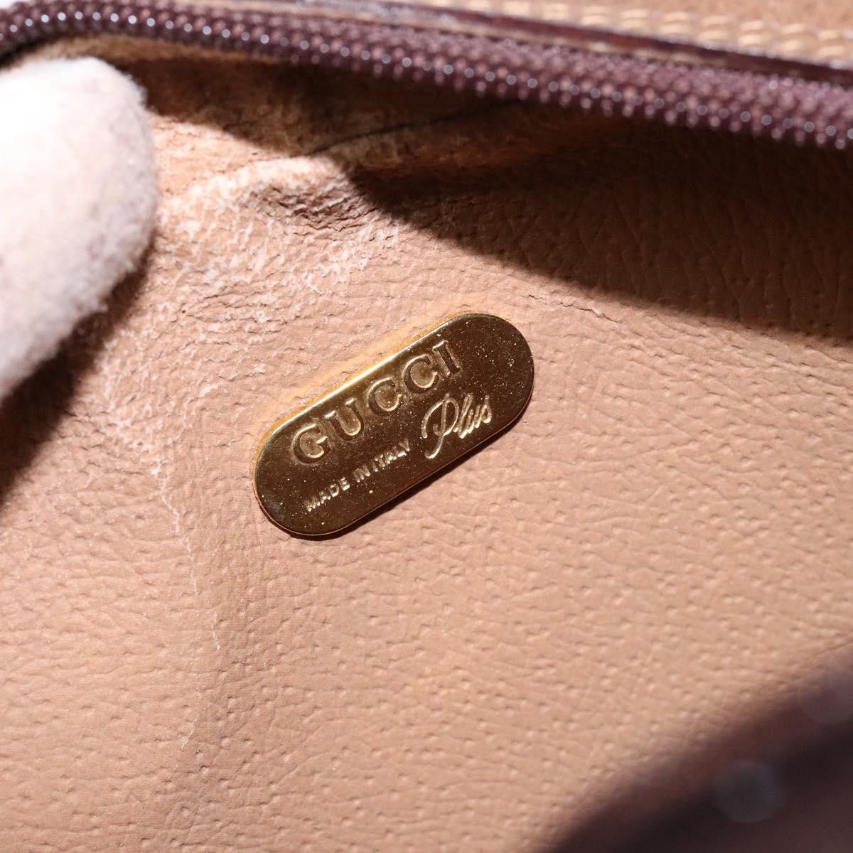 Gucci GUCCI GG Plus Supreme Shoulder Bag Pvc Beige Gold Size ONE SIZE - 16 Thumbnail