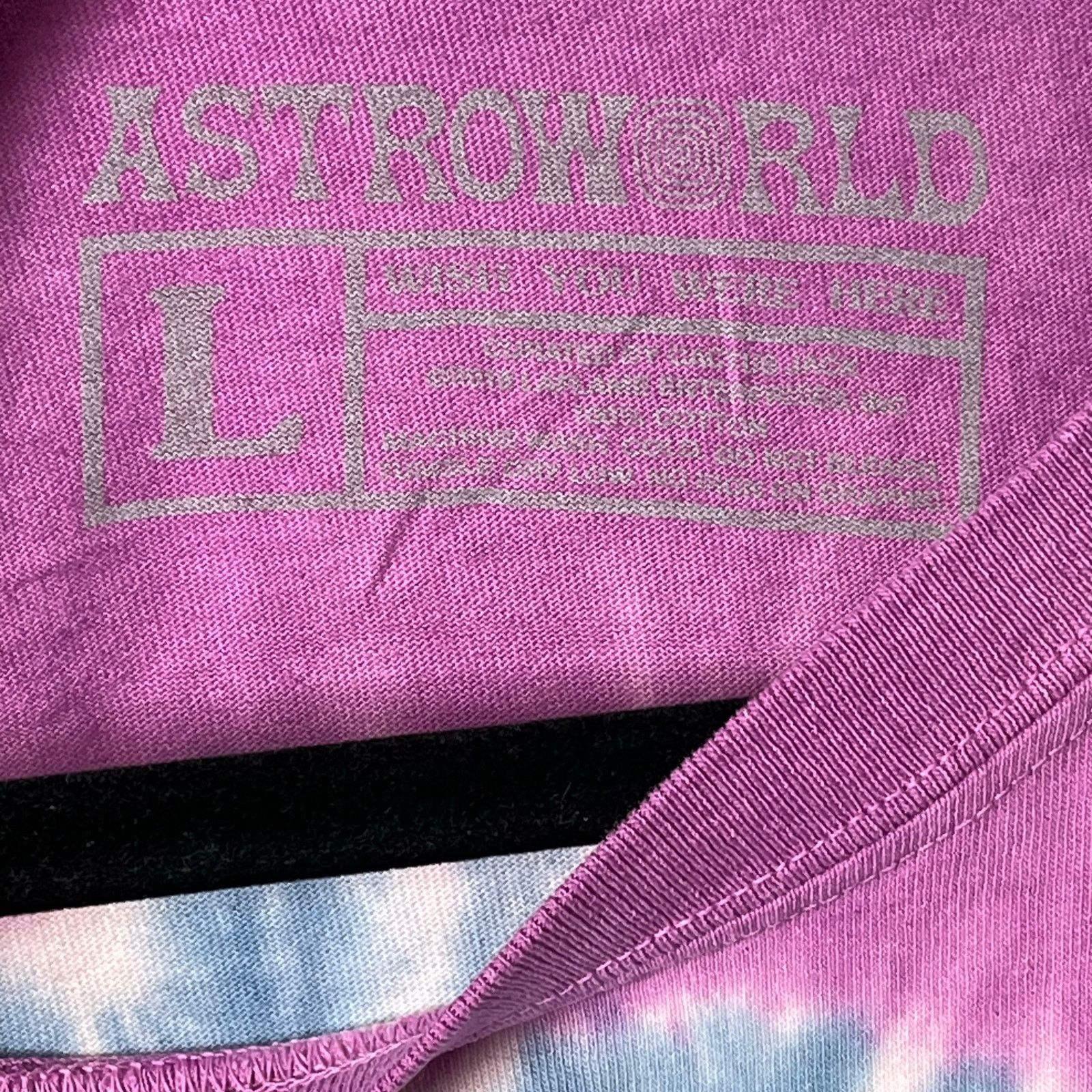 Travis Scott Travis Scott Cactus Pulse Feeling Alive! Tie-Dye Shirt Men L Size US L / EU 52-54 / 3 - 4 Thumbnail