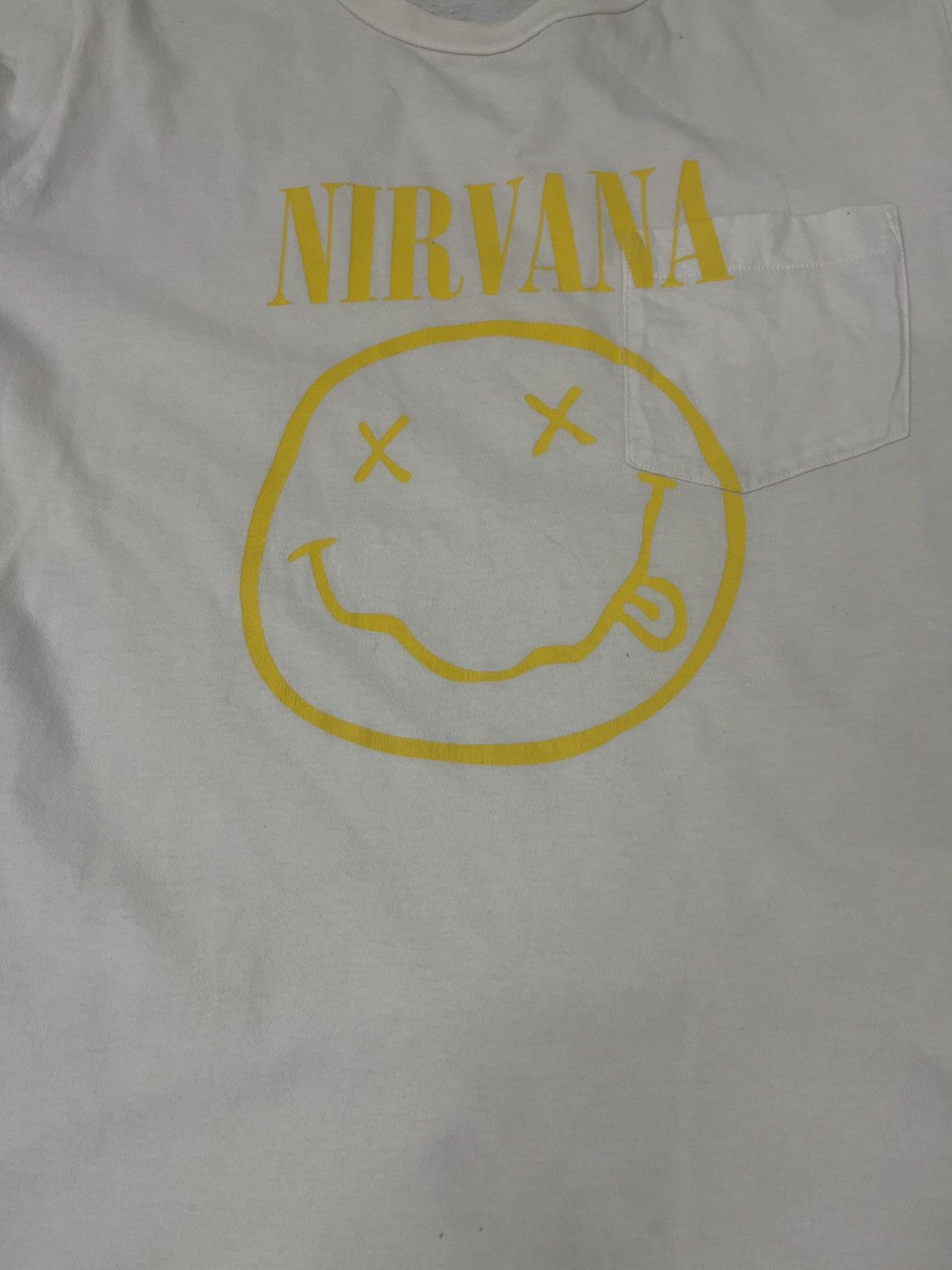Japanese Brand × Nirvana × Number (N)ine Number Nine X Nirvana Pocket Tee Size US L / EU 52-54 / 3 - 9 Thumbnail