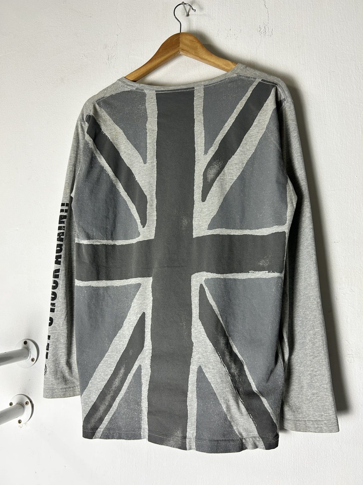 Japanese Brand RUSS.K Longsleeve Big Union Jack Flag Punk LGB Style Size M / US 6-8 / IT 42-44 - 1 Thumbnail
