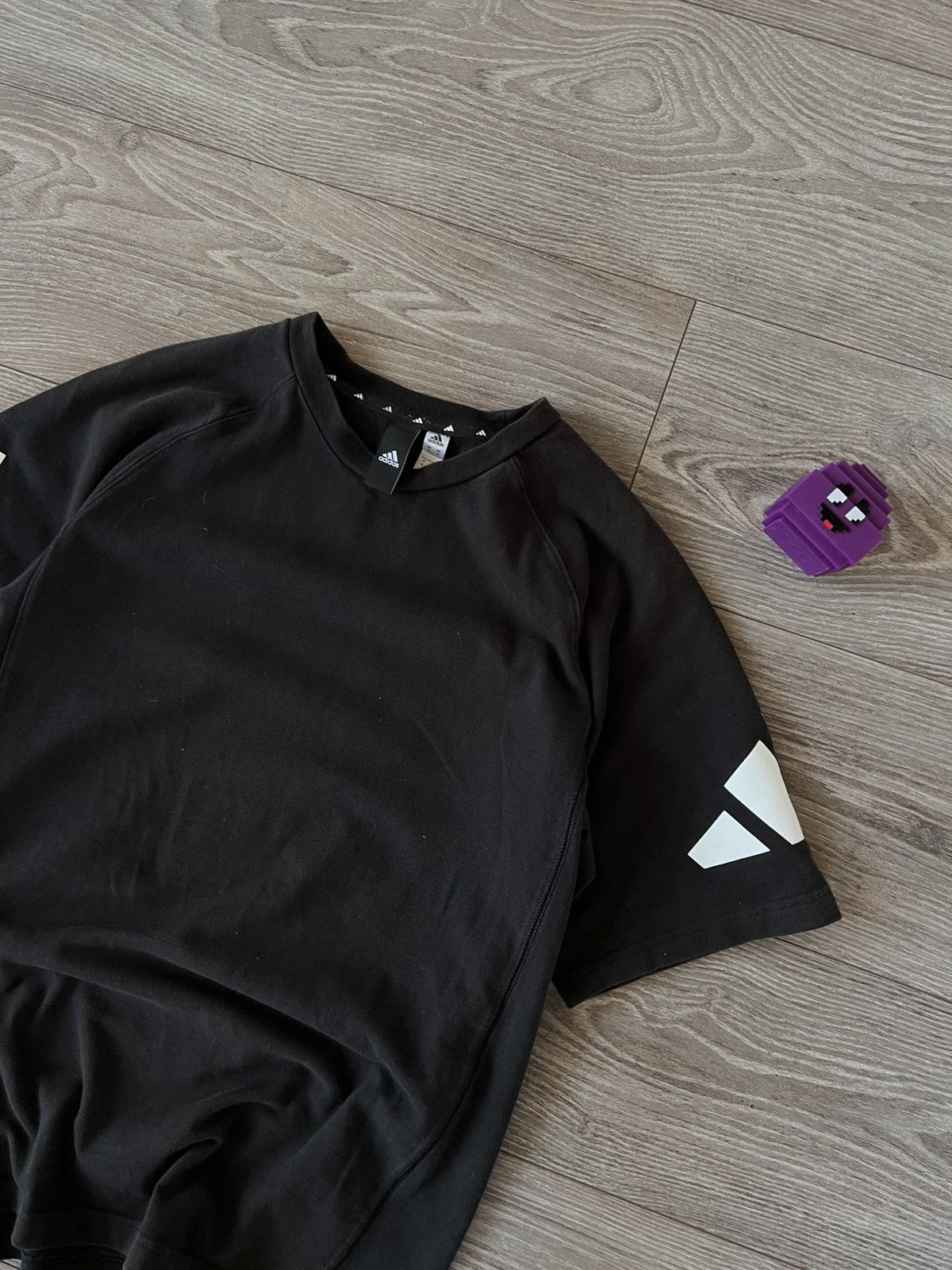 Adidas Rare Adidas EQT Style Big Logo Hard Cotton Active Men’s Tee Size US M / EU 48-50 / 2 - 6 Thumbnail