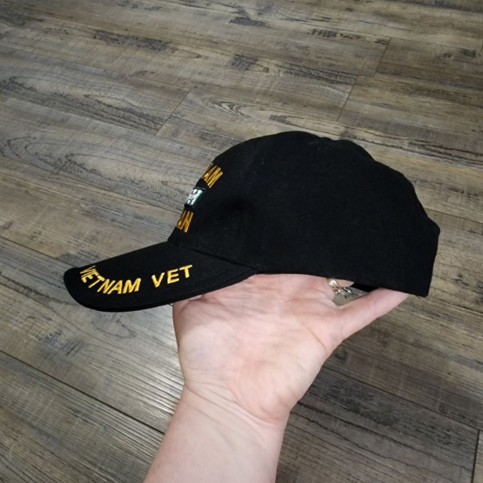 Rothco Vietnam Veteran black Rothco cap hat Pre-owned 2360 Size ONE SIZE - 2 Thumbnail