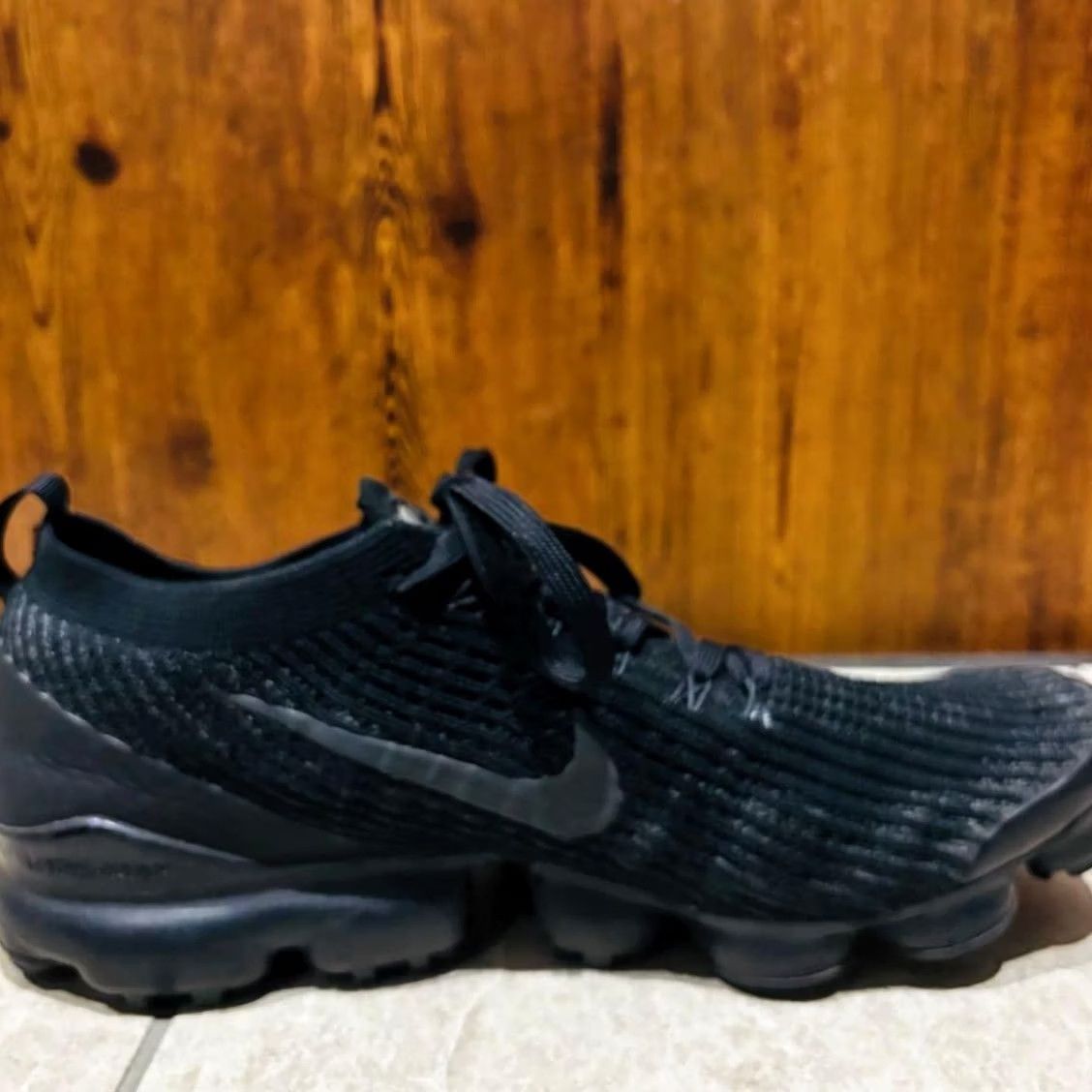 Nike Nike Air Vapormax Flyknit 3 Triple Black LTD Sneaker 11.0US Men Origin Size US 11 / EU 44 - 5 Thumbnail