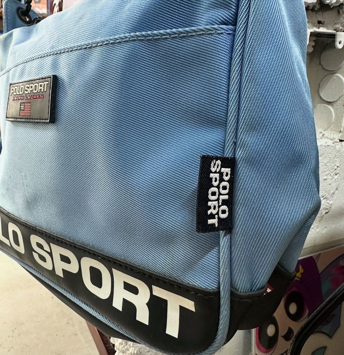 Polo Ralph Lauren × Vintage 90S POLO SPORT BAG Size ONE SIZE - 2 Thumbnail