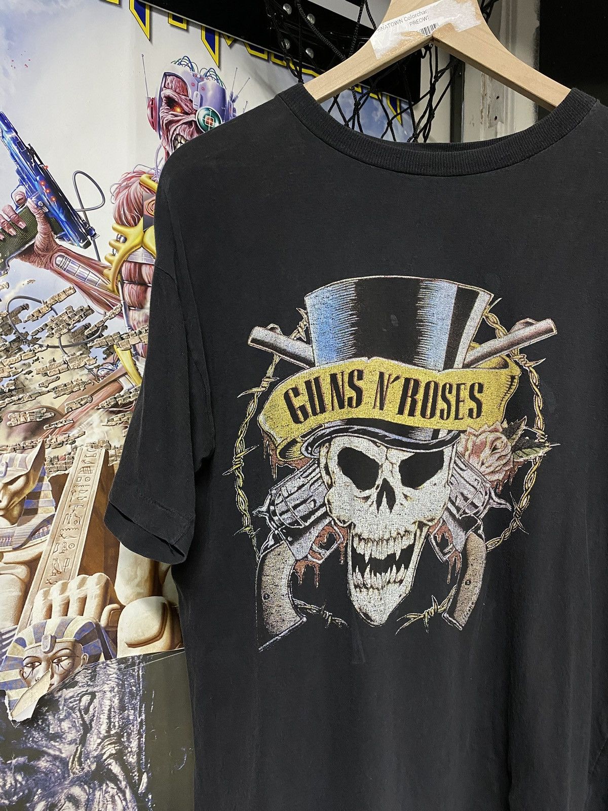 Vintage Vintage 90’s Guns n’ Roses Band T-Shirt Single Stitch Medium Size US M / EU 48-50 / 2 - 4 Thumbnail
