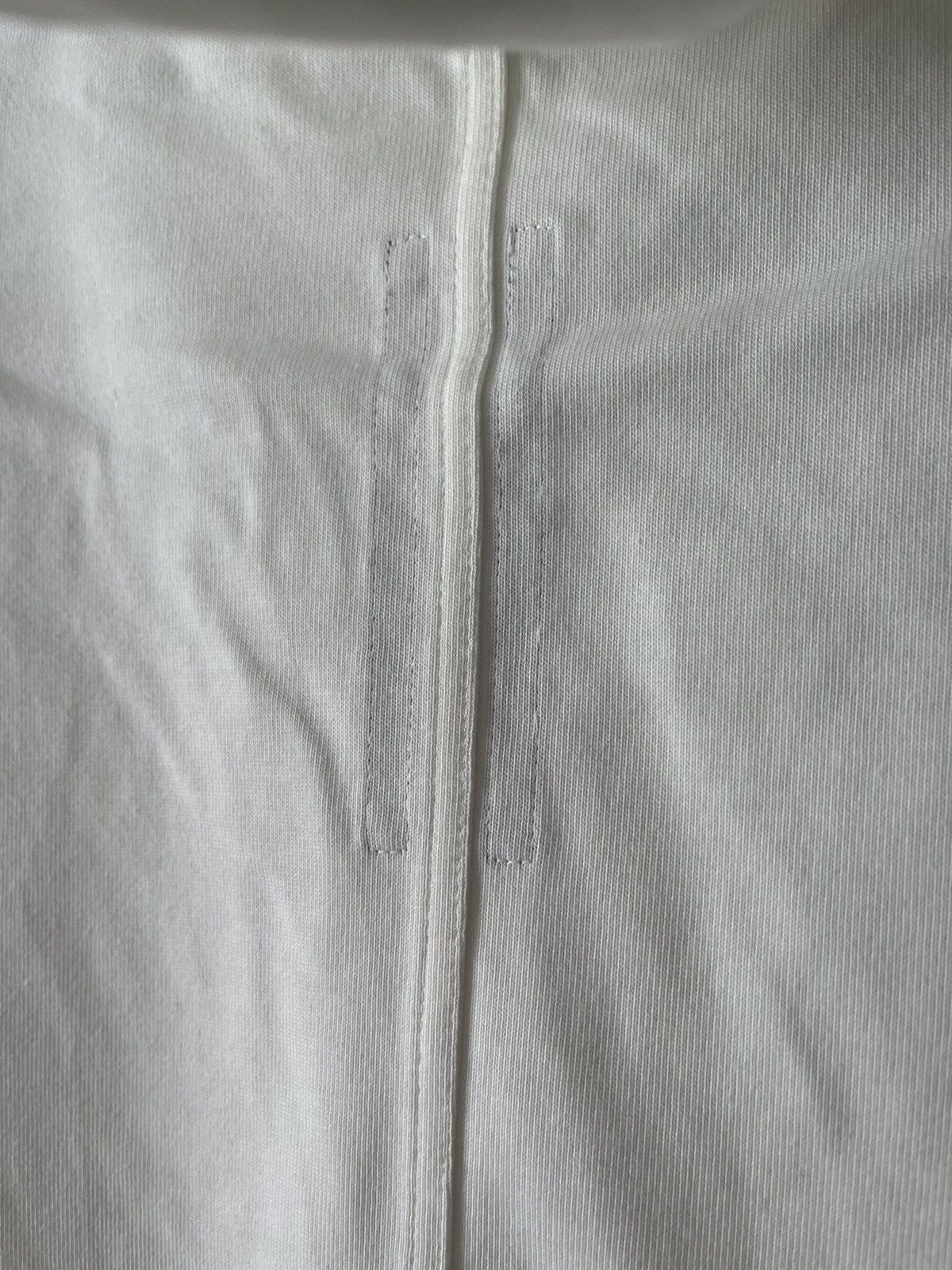 Rick Owens SS20 Tecuatl Chalk White Long Hoodie Size US M / EU 48-50 / 2 - 6 Thumbnail