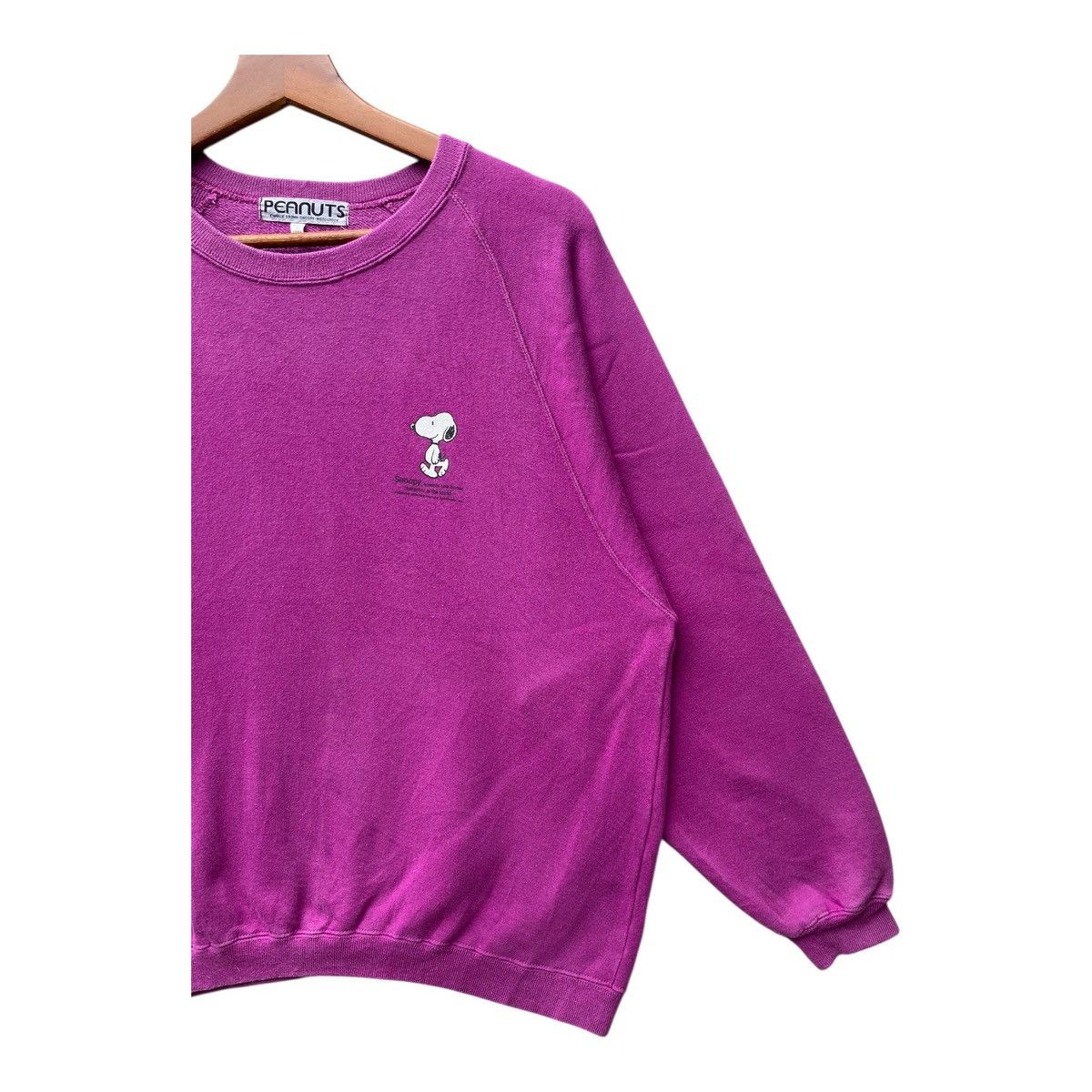 Peanuts Vintage Snoopy Peanuts Sweatshirt Jumper Crewneck Size L Size US L / EU 52-54 / 3 - 4 Thumbnail