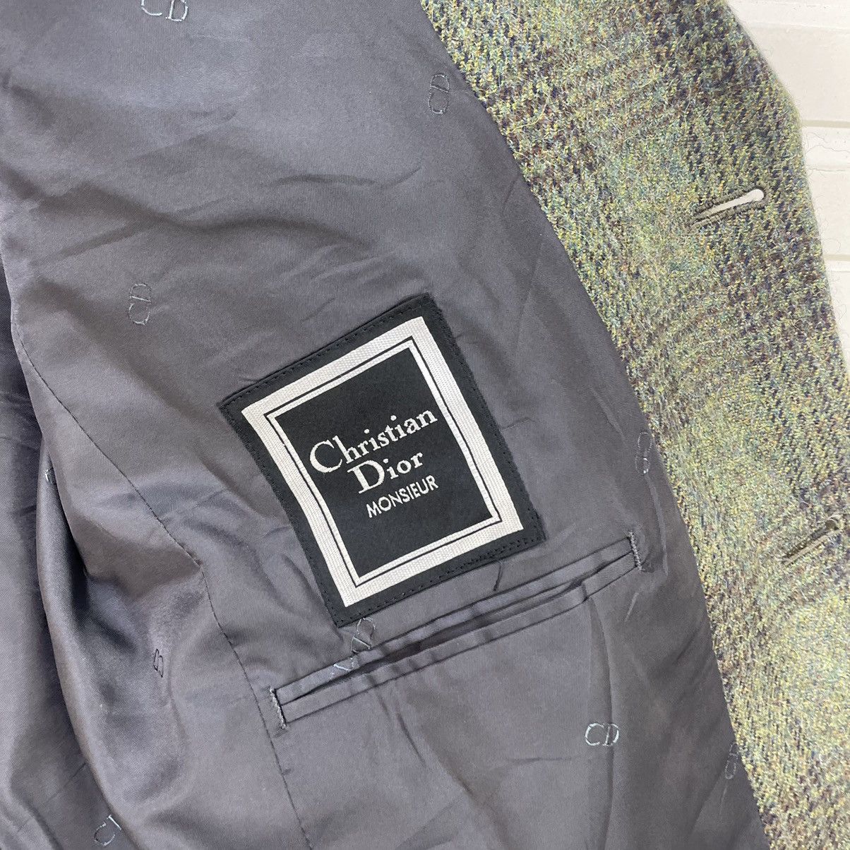 Christian Dior Monsieur 💥Vintage Christian Dior Monsiuer Checked Jacket Size US M / EU 48-50 / 2 - 5 Thumbnail