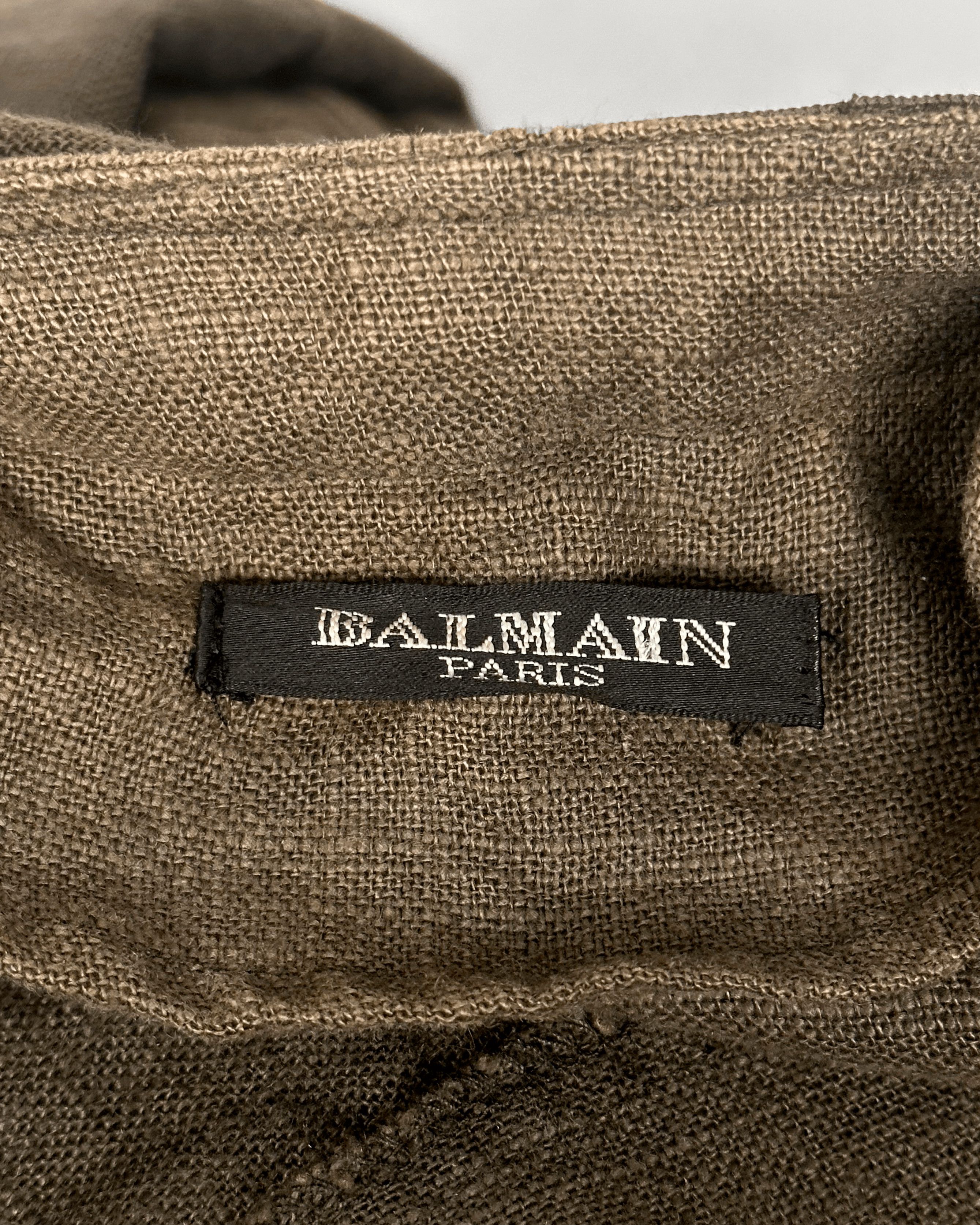 Balmain Balmain Multi-Zip Canvas Jacket Size US S / EU 44-46 / 1 - 9 Thumbnail
