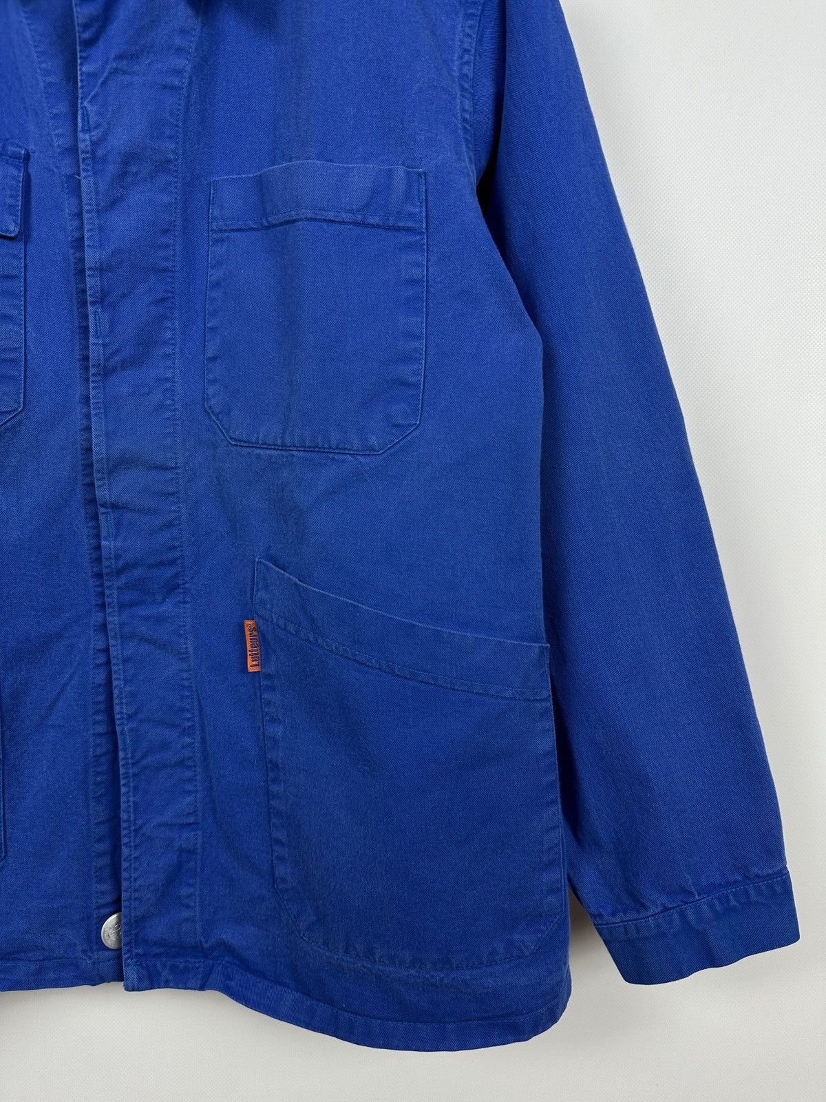 Le Laboureur 80s Vintage Lutteurs French Workwear Sanfor Chore Jacket Size US M / EU 48-50 / 2 - 10 Thumbnail