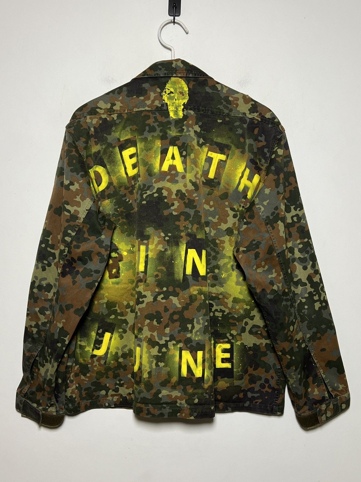 death in june 1/1 overshirt m-l bundeswehr