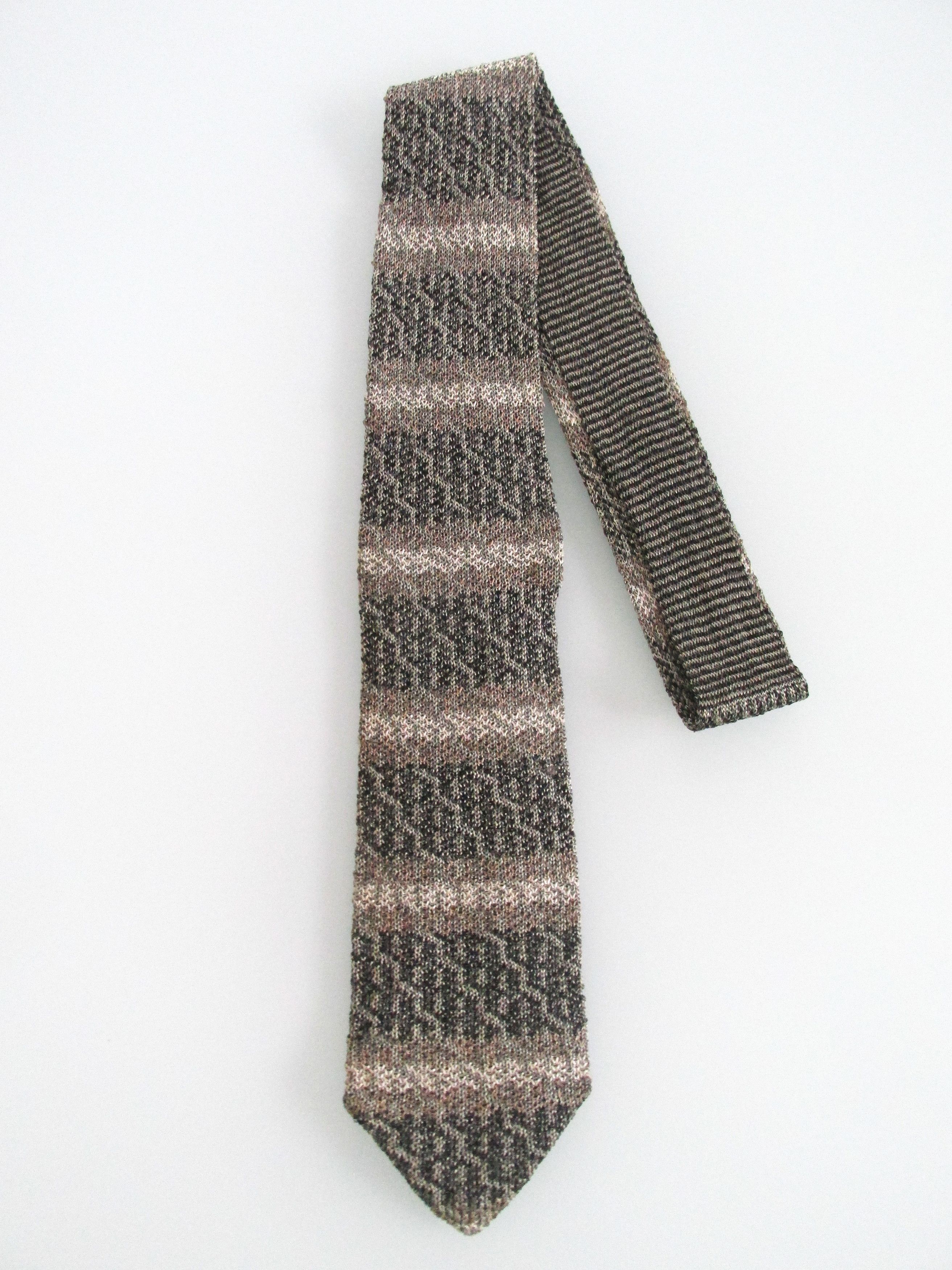 Other Arno Lesh Men's Knit Tie Size ONE SIZE - 1 Thumbnail