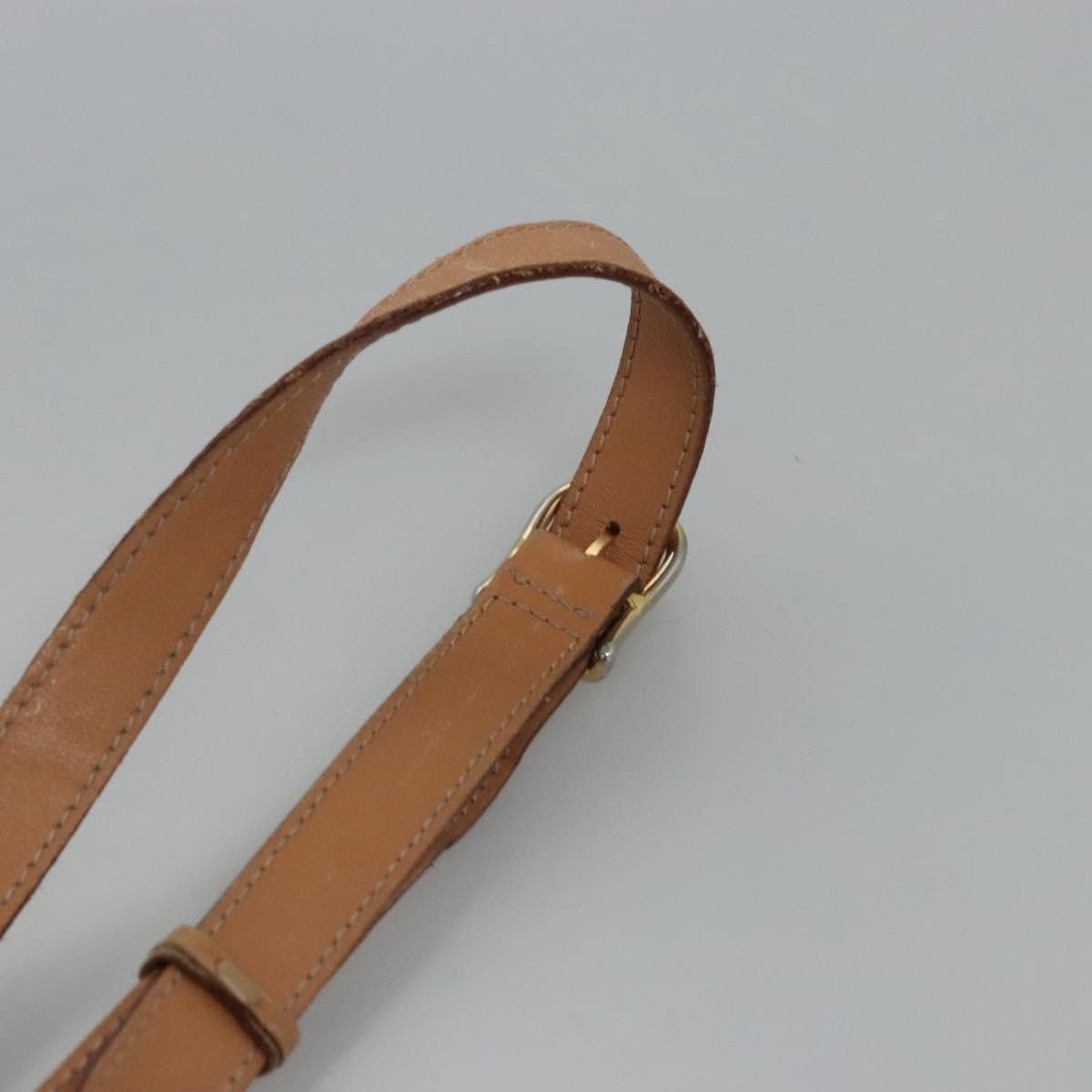 Celine CELINE Macadam Canvas Shoulder Bag Pvc Leather Brown Gold Size ONE SIZE - 8 Thumbnail