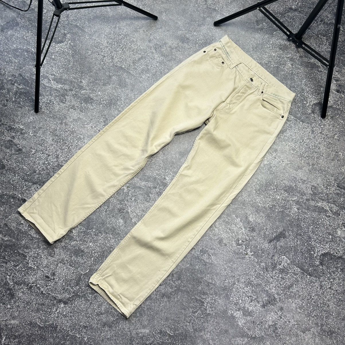 Levi's Vintage Clothing Vintage Levis 501xx Made In USA baggy Beige denim jeans Size US 34 / EU 50 - 8 Thumbnail