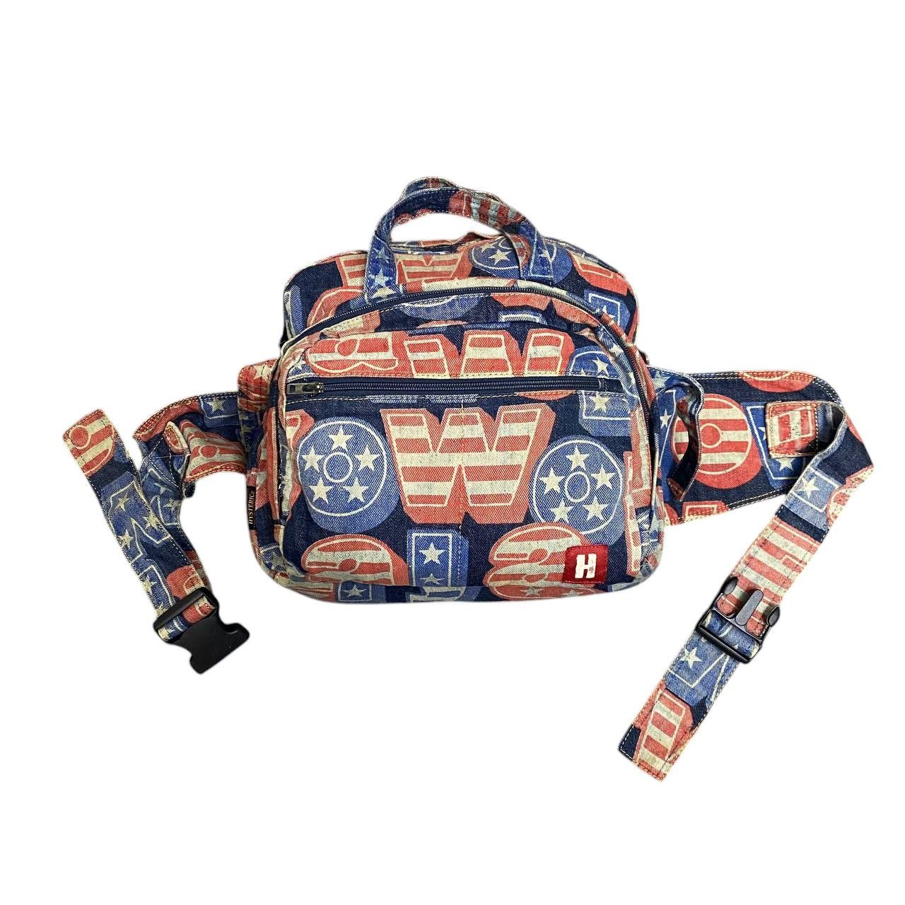 Hysteric Glamour VTG 90S HYSTERIC GLAMOUR TOOLS FIREFIGHTER BUMBAG DENIM Size ONE SIZE - 11 Thumbnail
