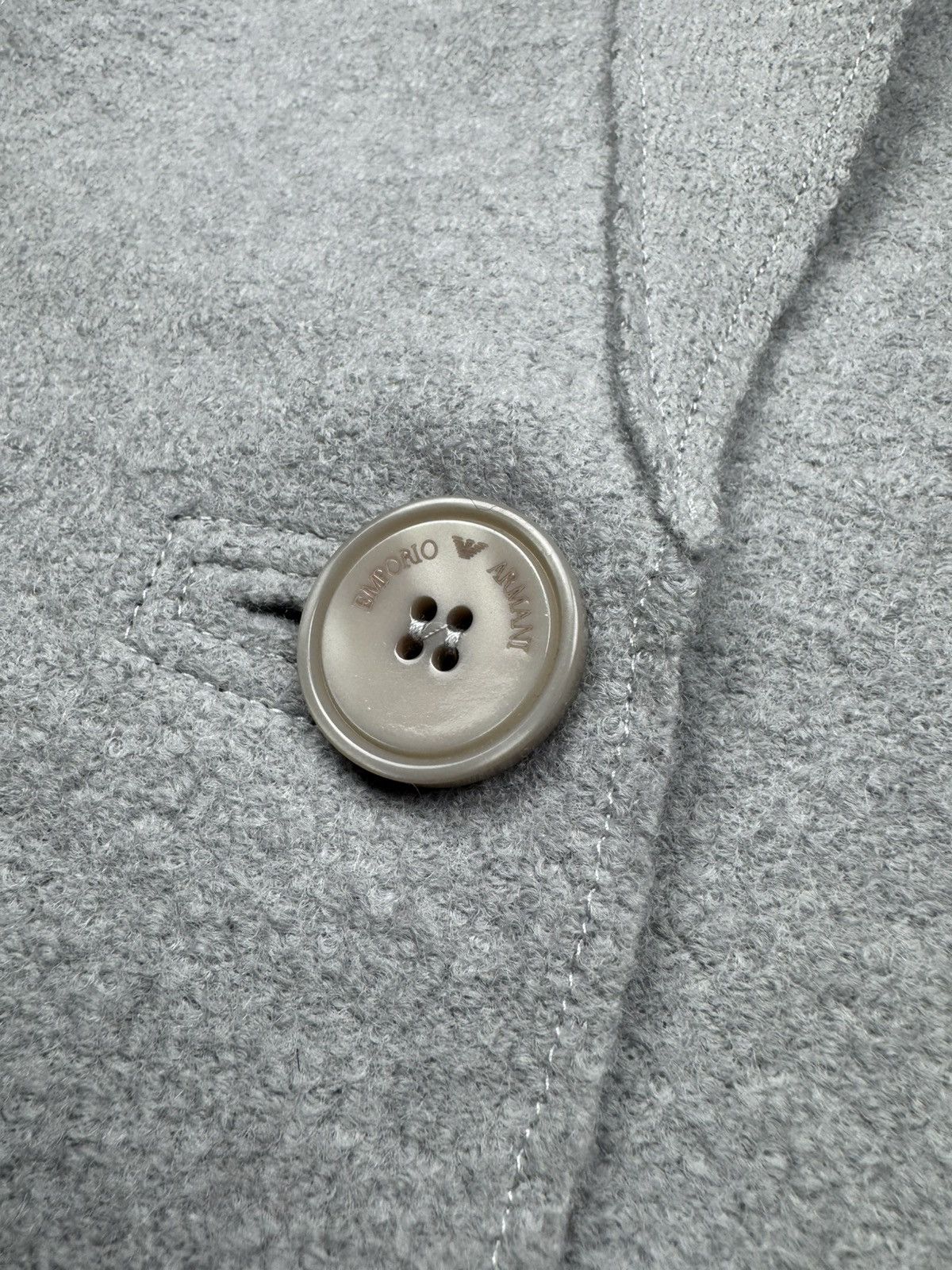 Emporio Armani Vintage Emporio Armani Womans's Wool Coat Size M / US 6-8 / IT 42-44 - 2 Thumbnail